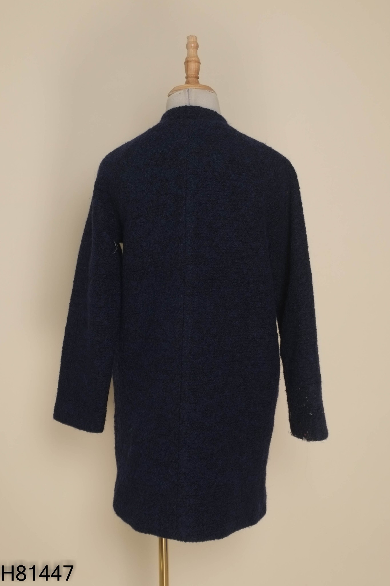 Áo dạ 92 WEAR xanh dáng dài