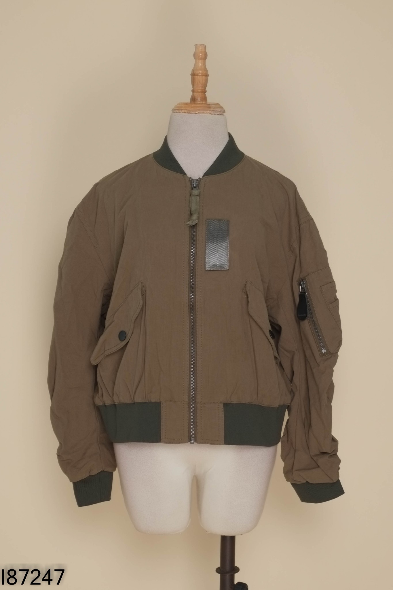 I8724711845-Áo khoác jacket xanh