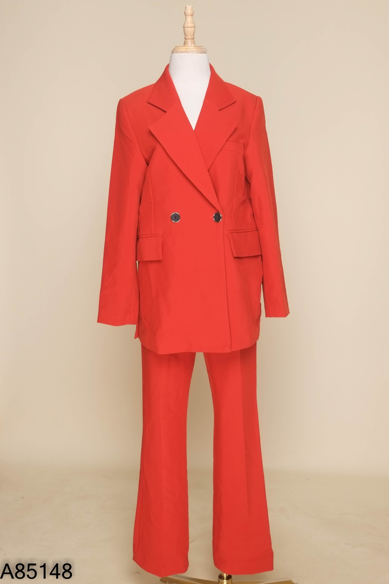 Set GEMMI đỏ cam áo blazers + quần