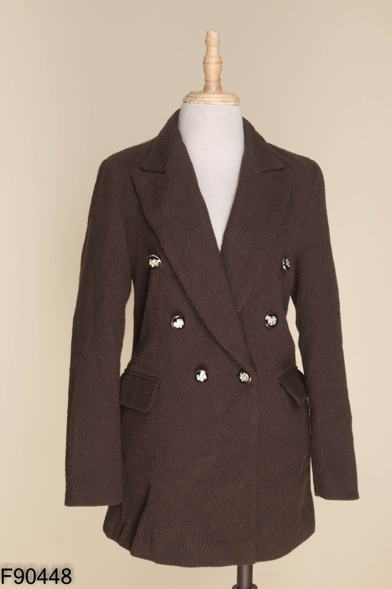 Áo DOROTHY PERKINS blazers nâu nhung tăm