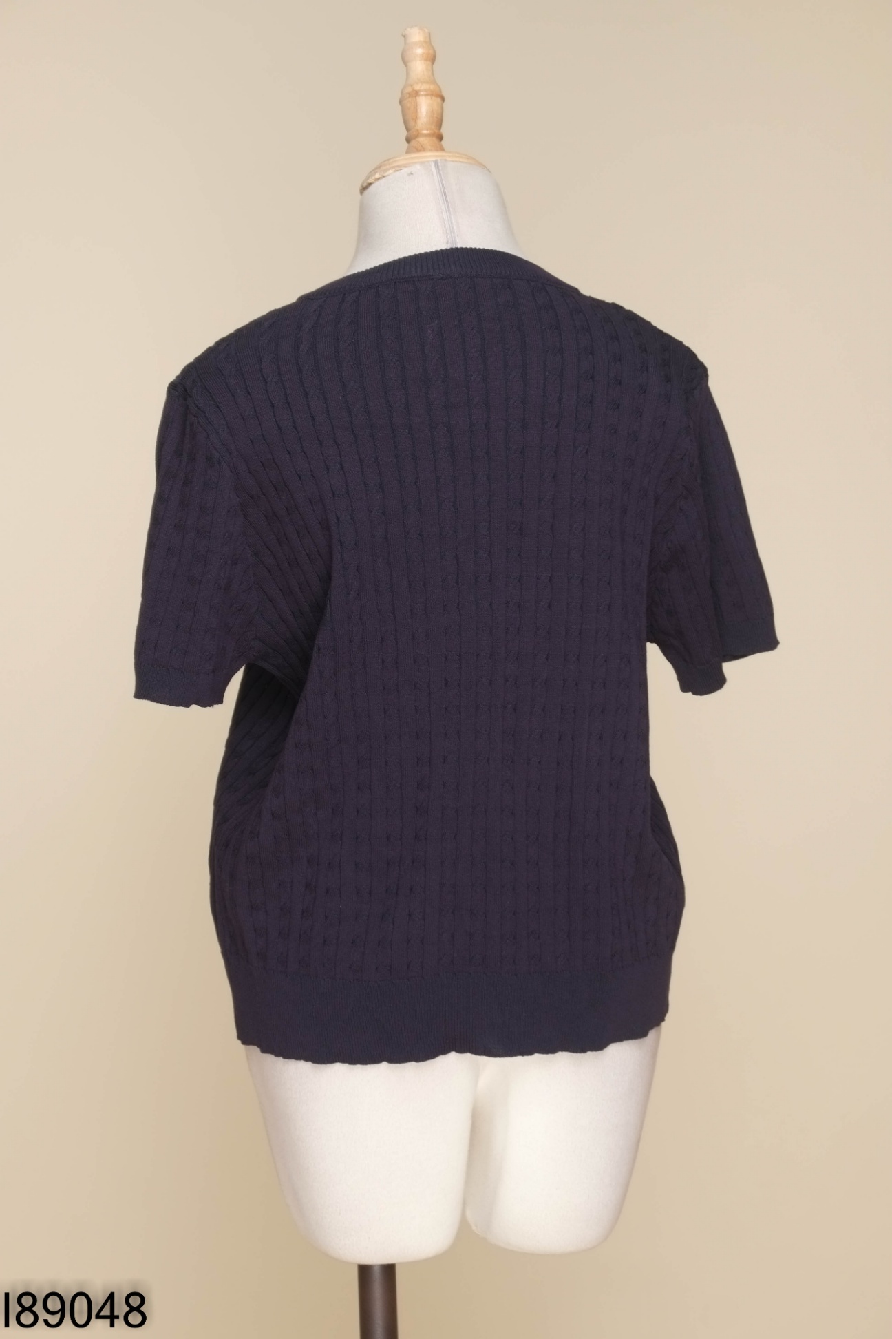 Áo cardigans len xanh cộc