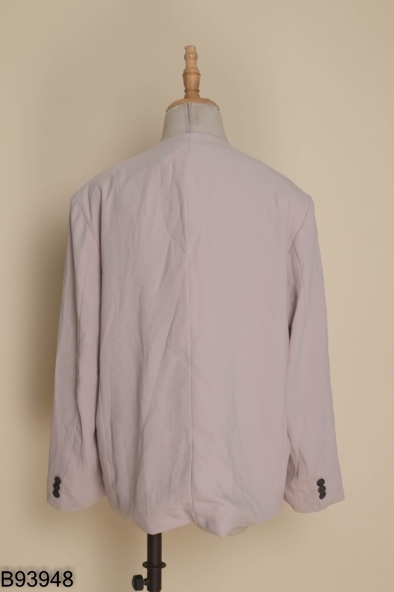 Áo blazers be cổ nhọn