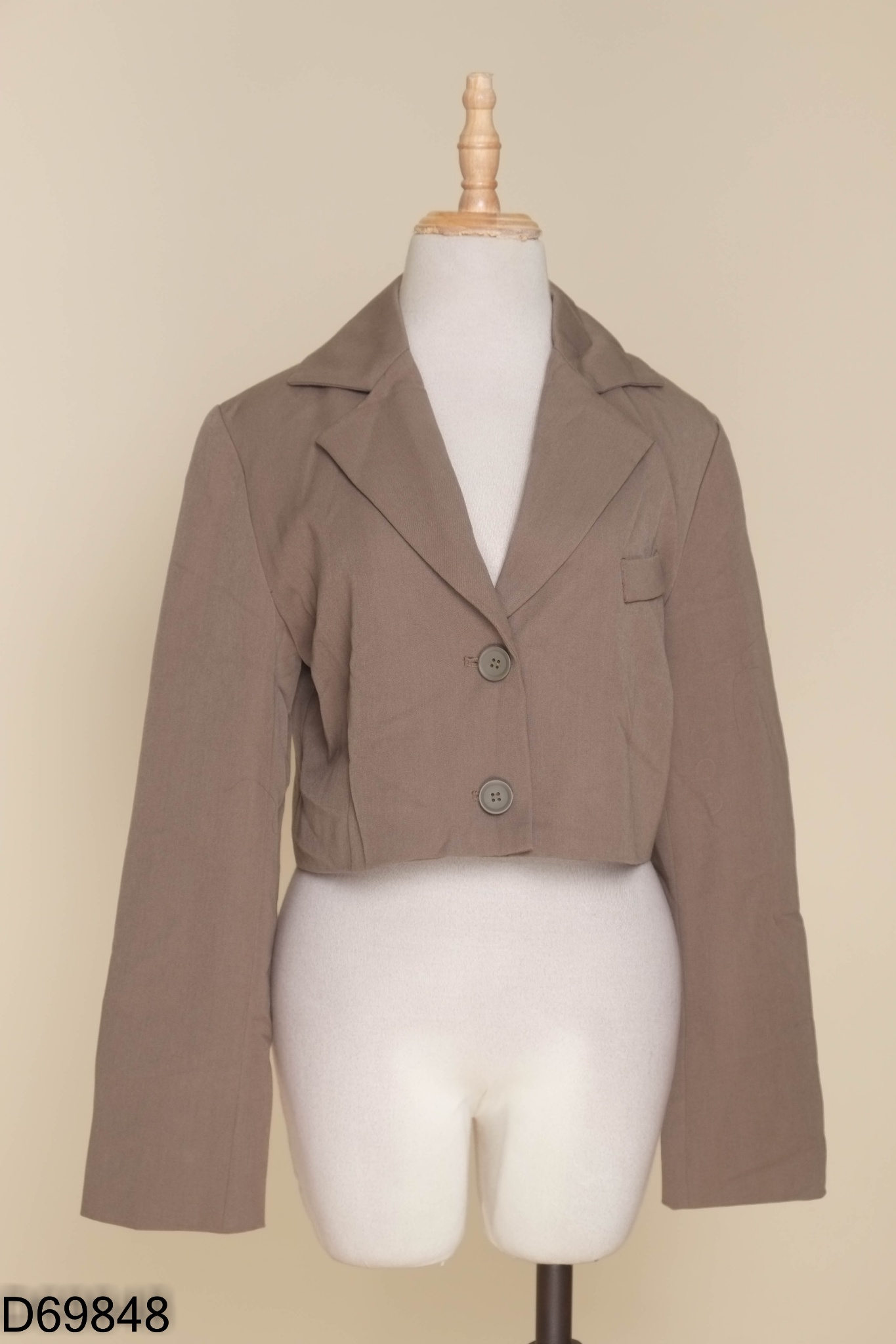 Blazer nâu crotop
