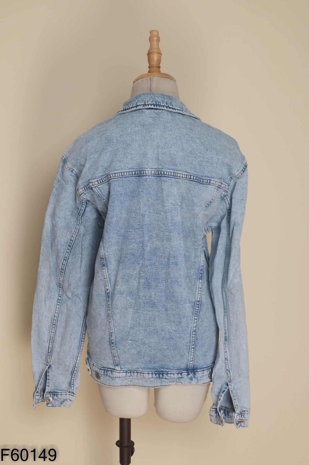 Áo khoac jeans xanh