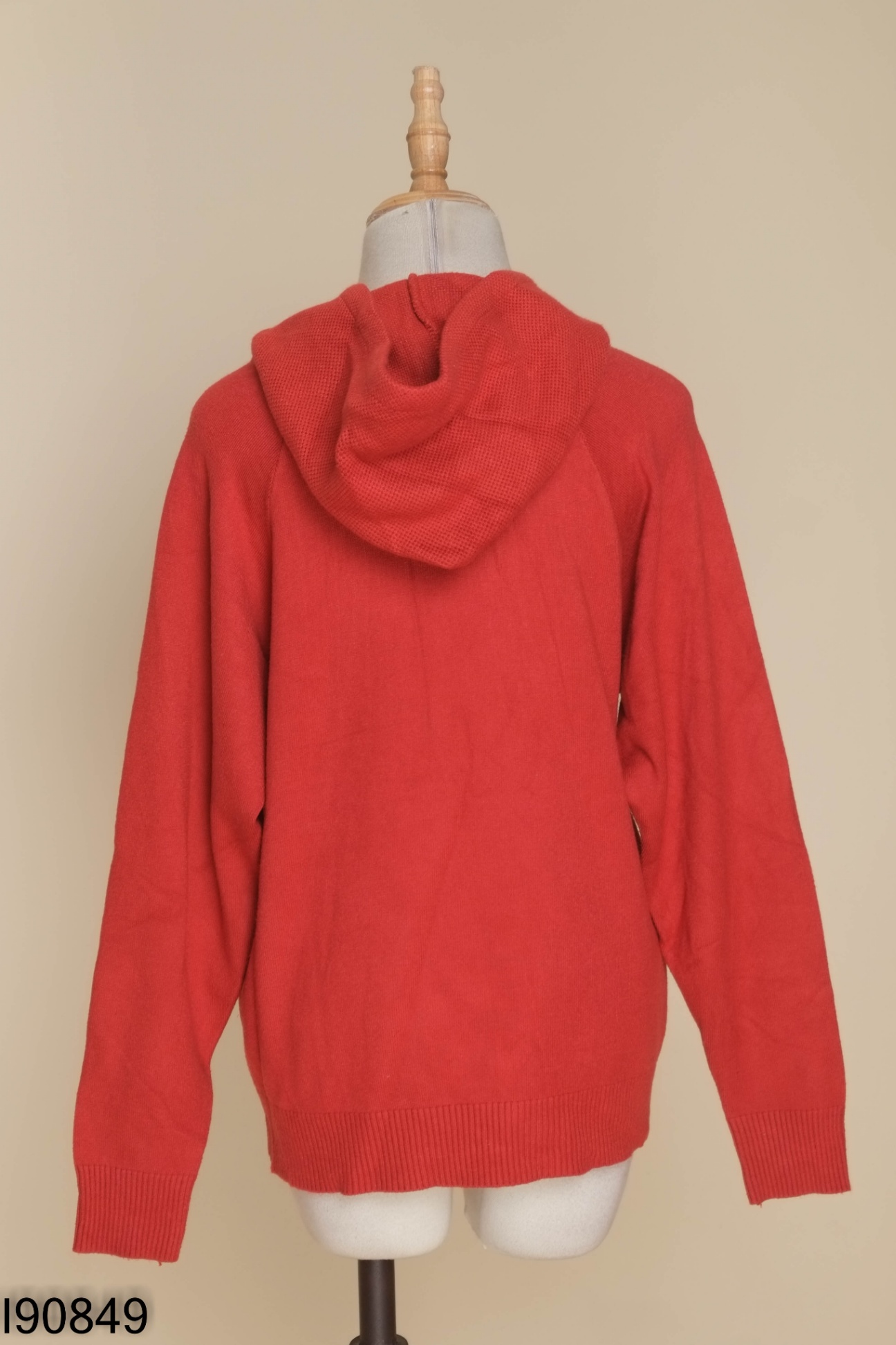 Áo hoodie đỏ len