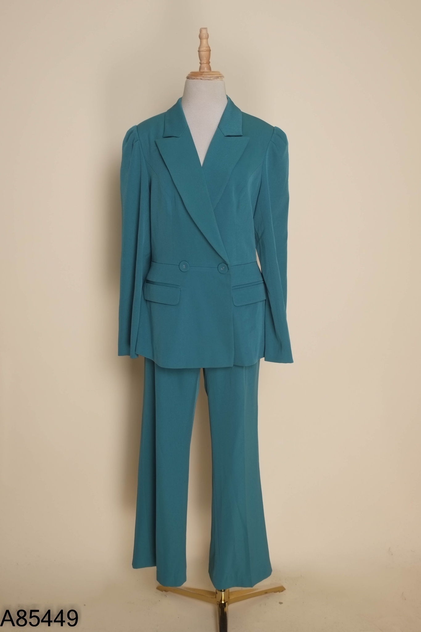 Set blazer xanh đậm áo+ quần