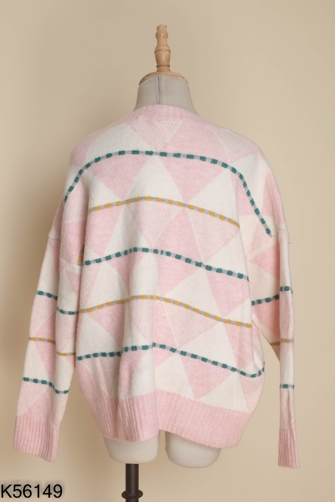 Áo len cardigan be thêu quả