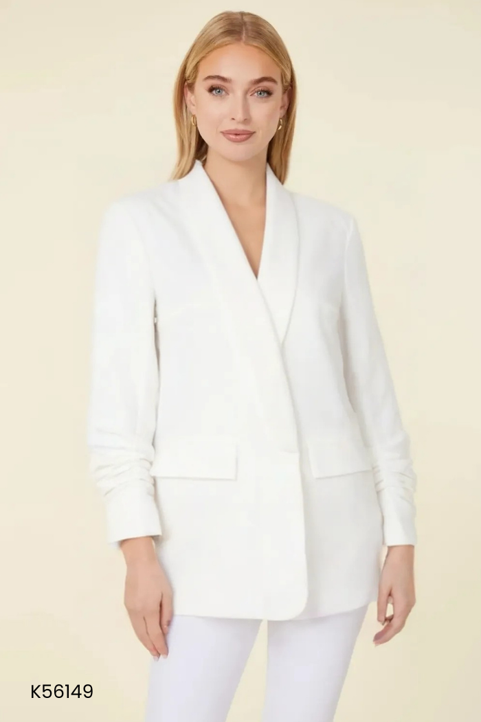 Áo blazer LAMIGO trắng trơn