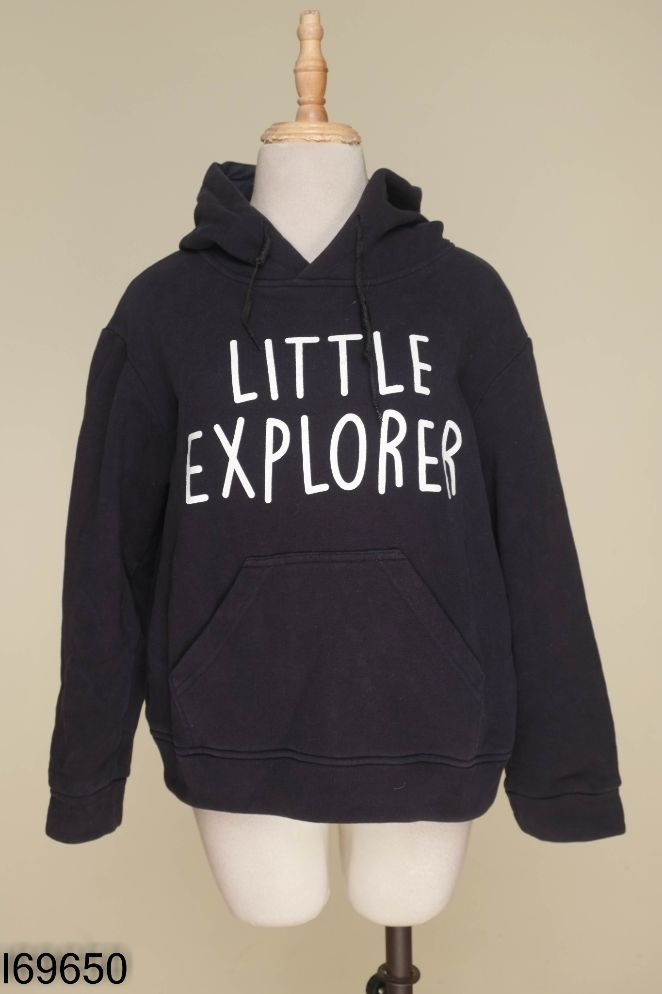 Áo hoodies xanh than in chữ