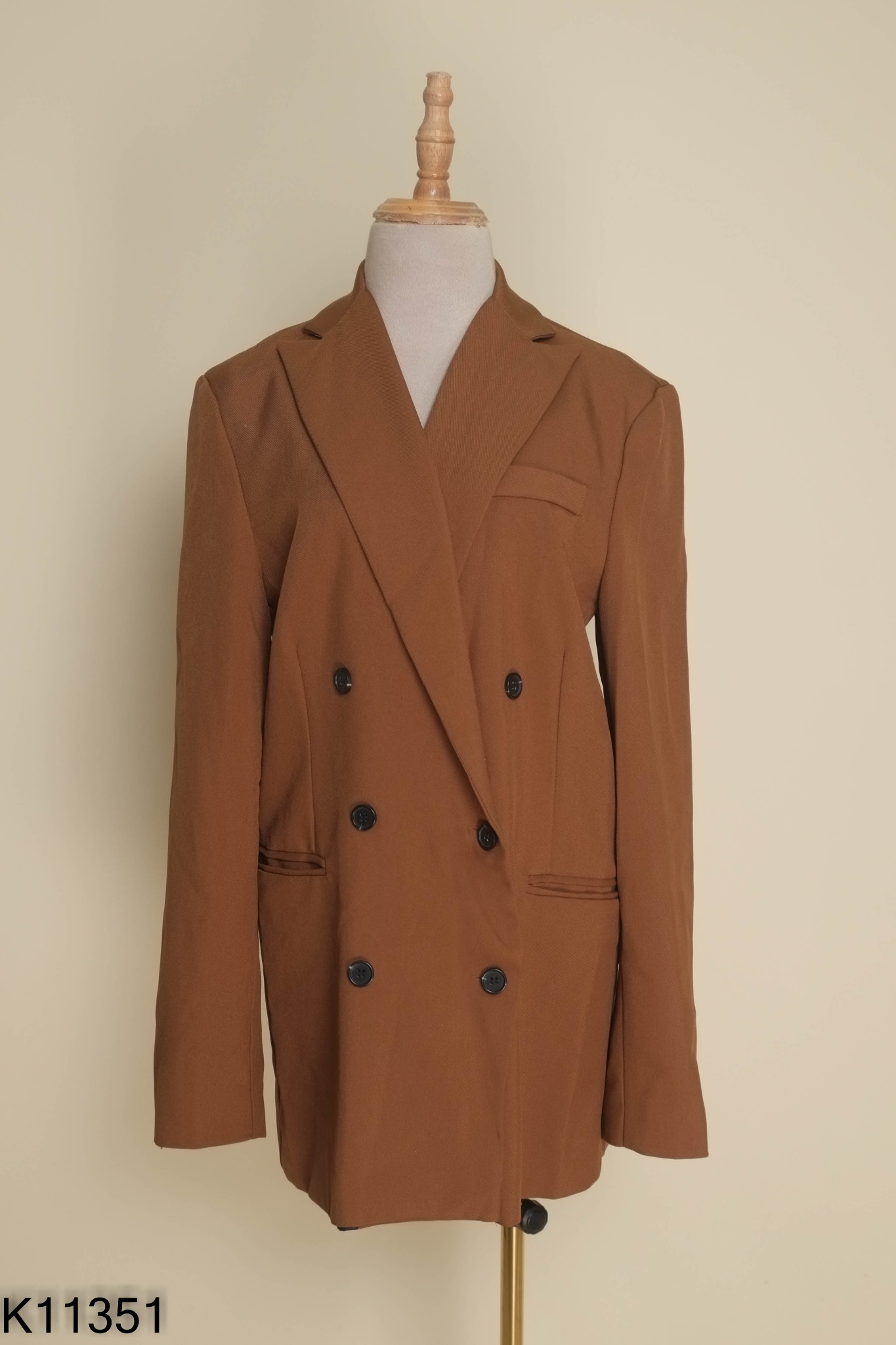 Áo blazer INDEFEIR nâu