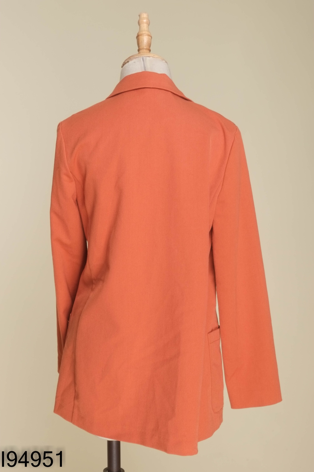 Áo khoác blazer H&M đỏ gạch phối túi