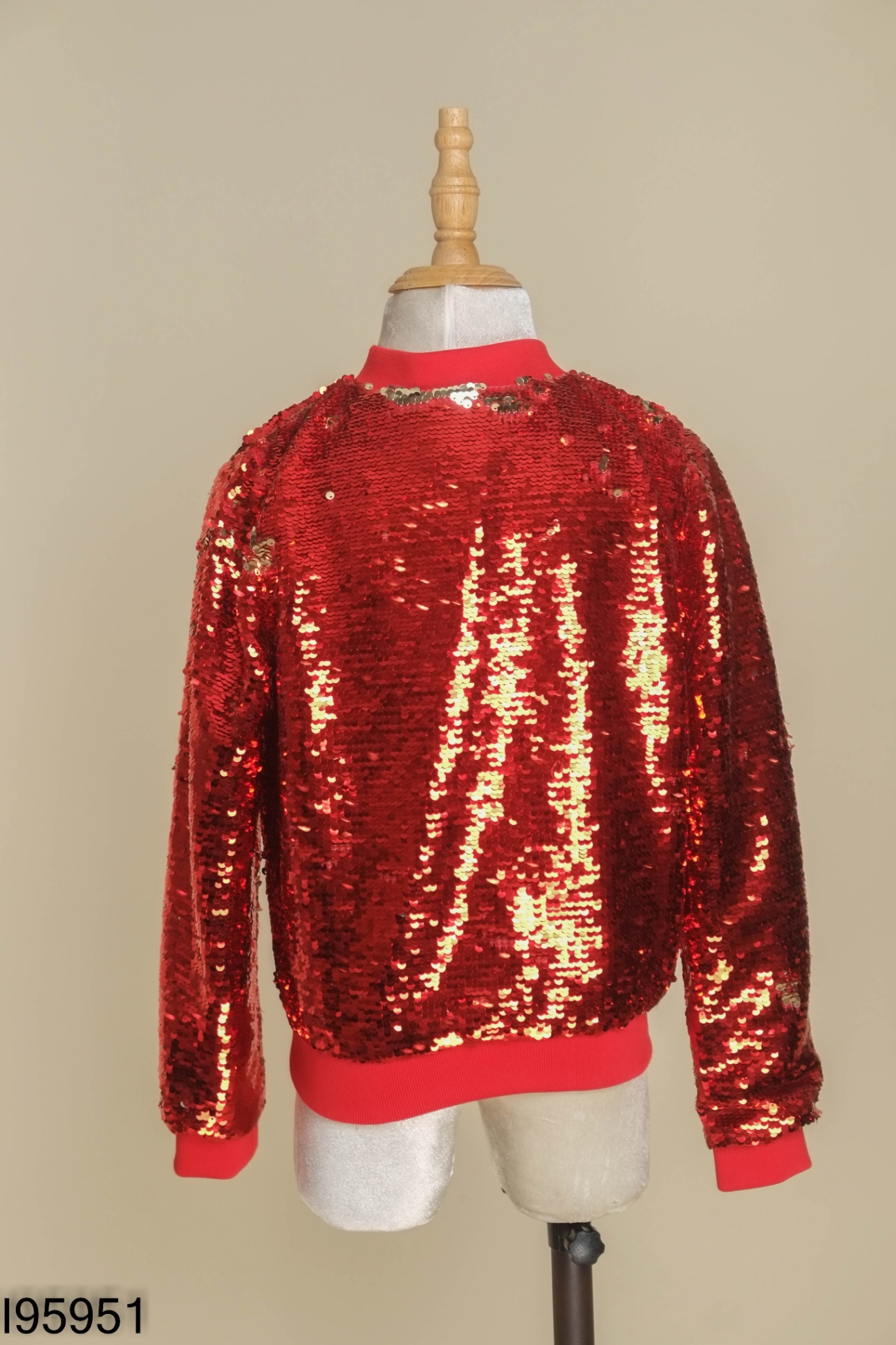 NEWTAG áo khoác đỏ KIDS bling bling