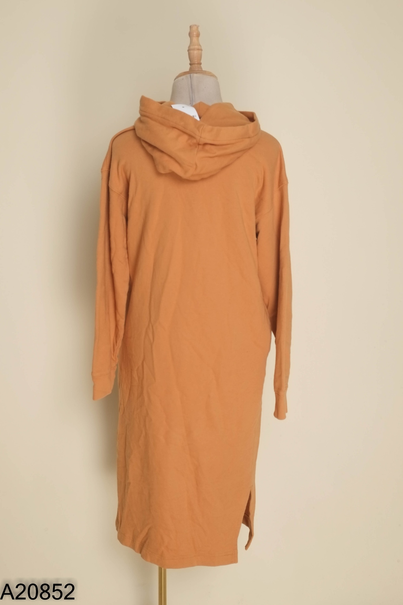 Váy hoodie UNIQLO nâu