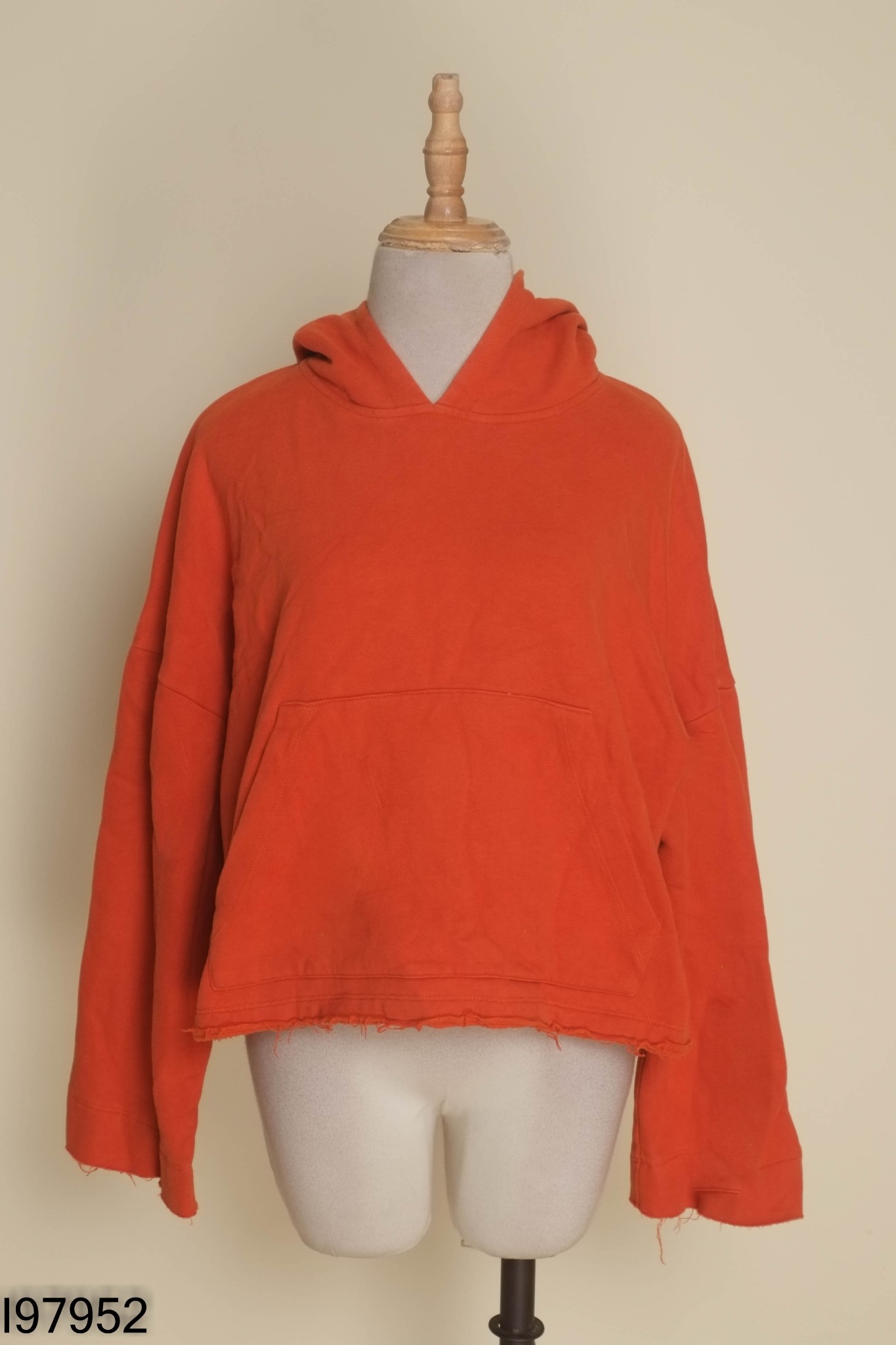Áo BÒ SỮA nỉ cam có mũ