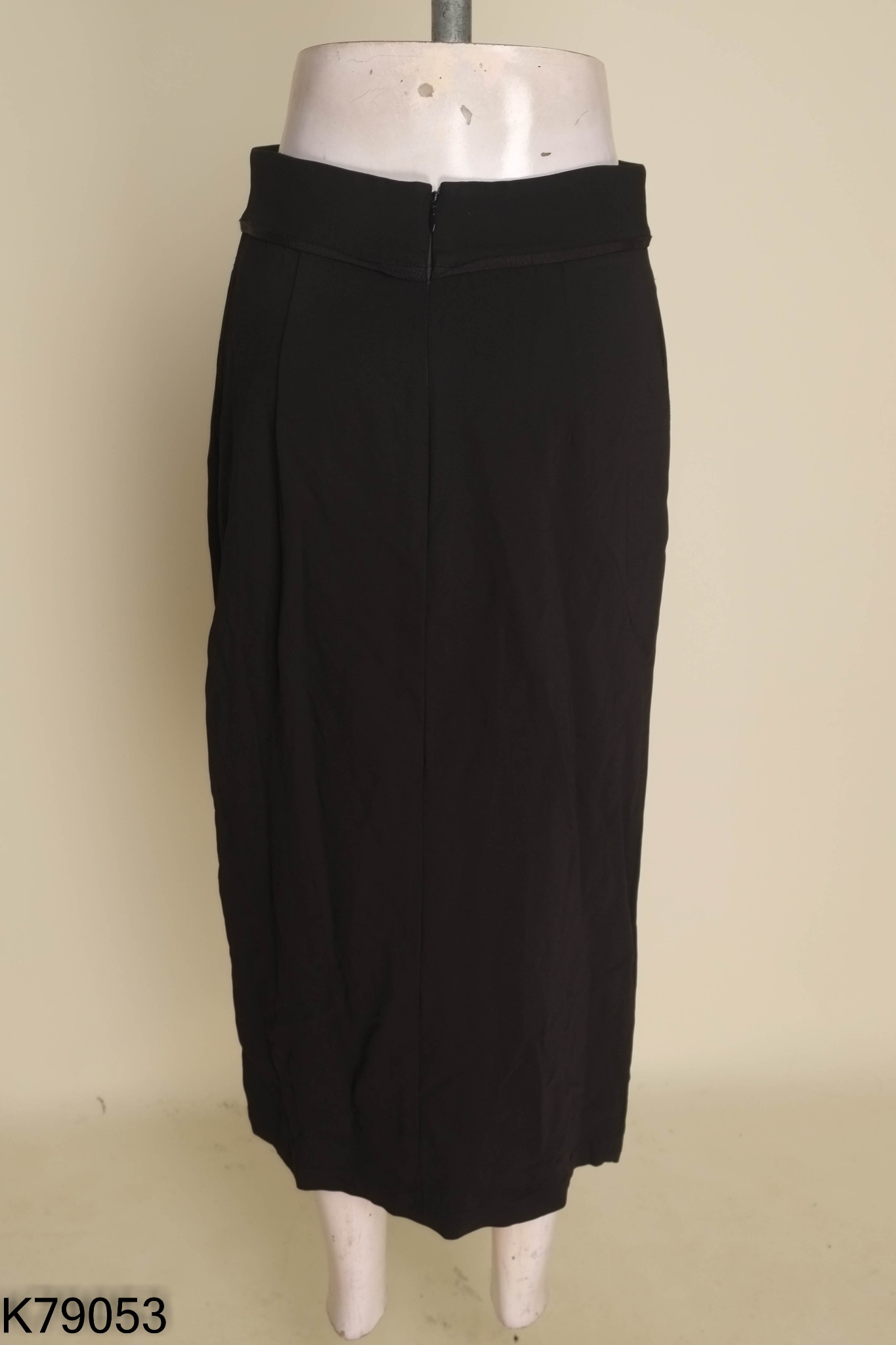 Chân váy đen REISS xẻ giữa