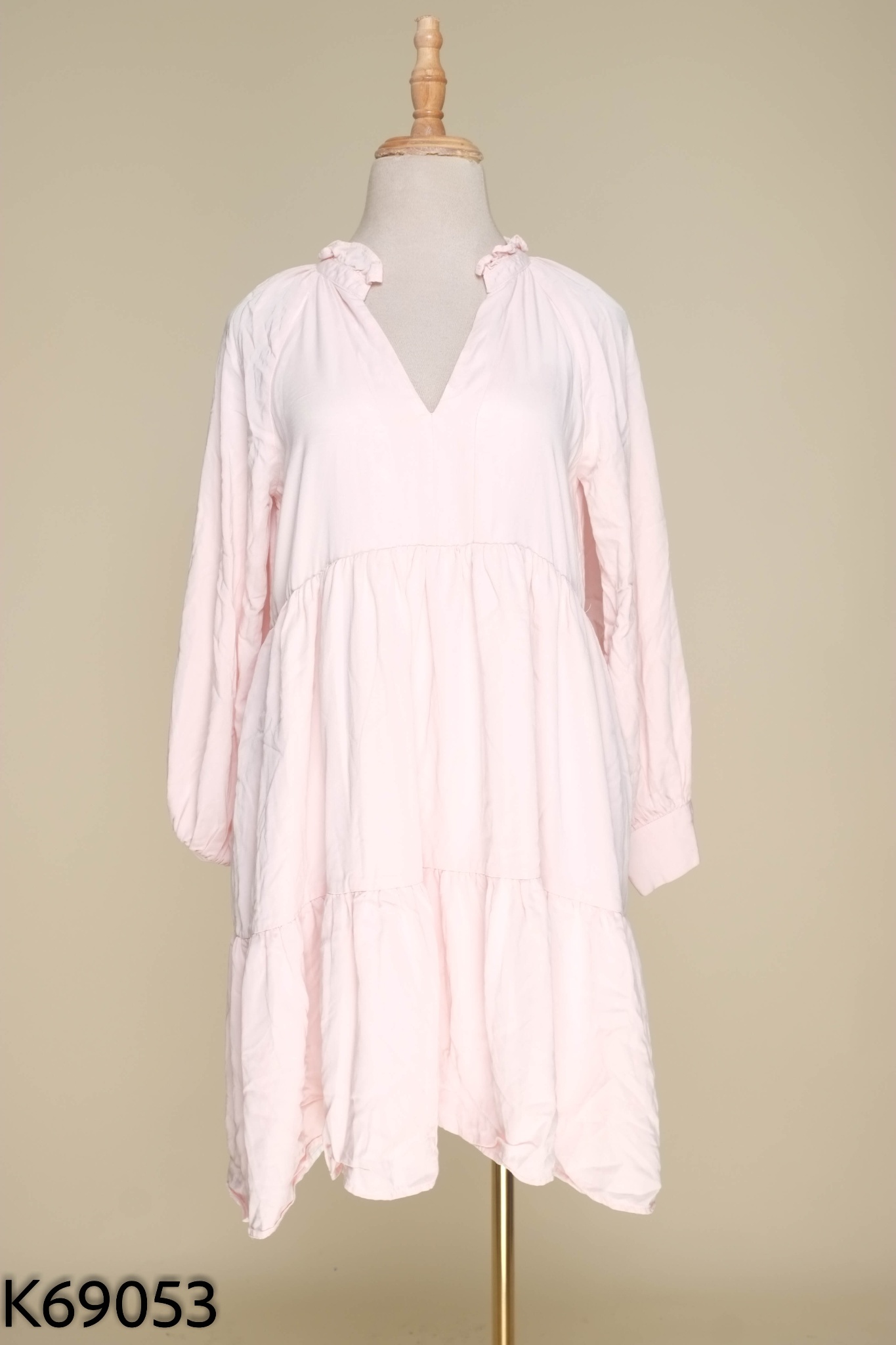 Váy DOTTIE babydoll hồng nhạt