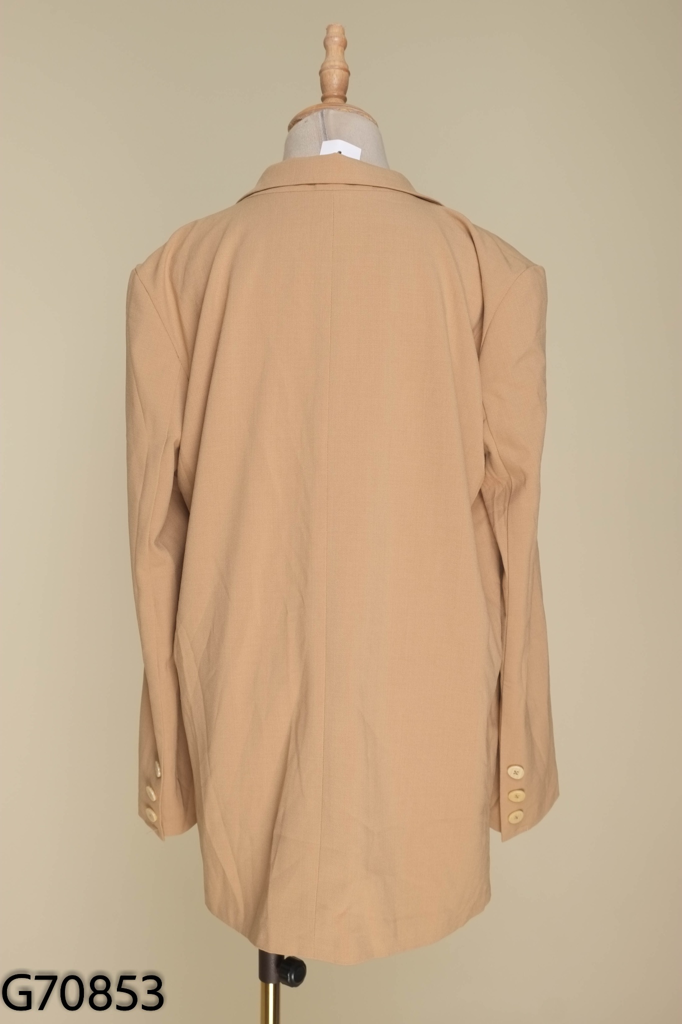 Áo CEST LA VIE khoác nâu cổ vest