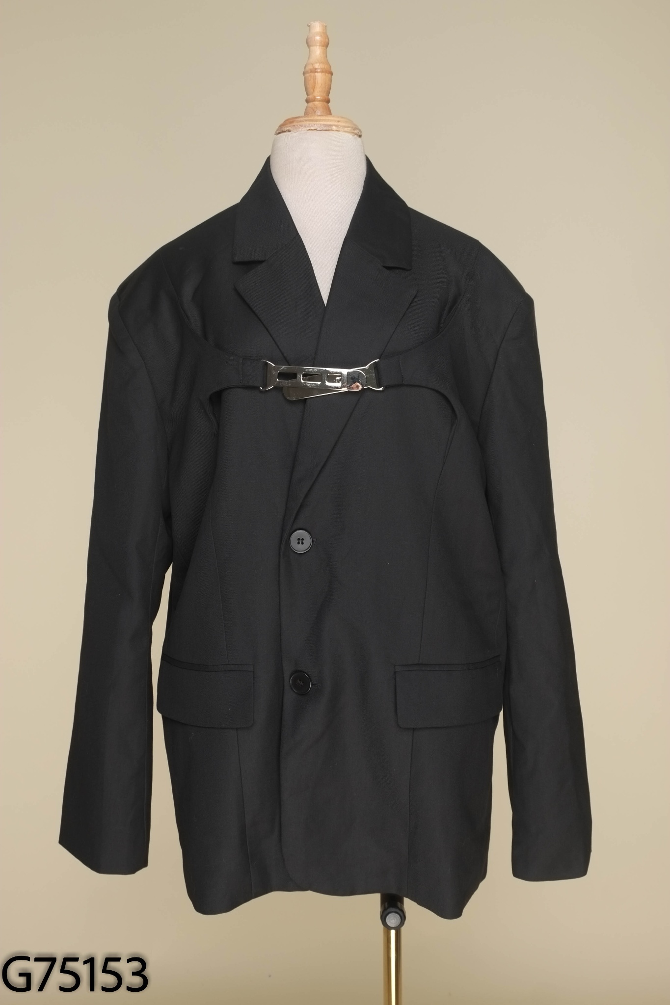 Áo khoác blazer đen