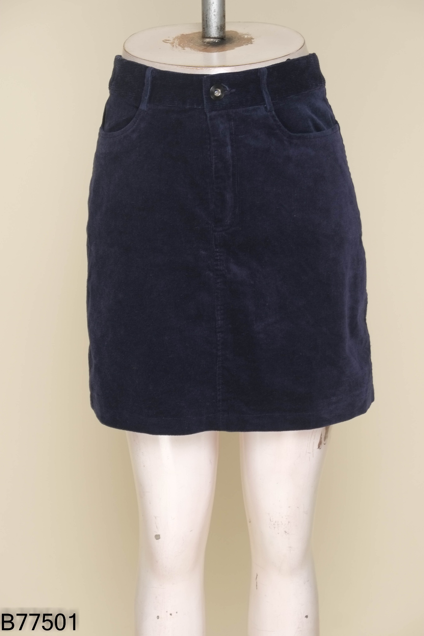 Chân váy ADORE DRESS xanh nhung tăm
