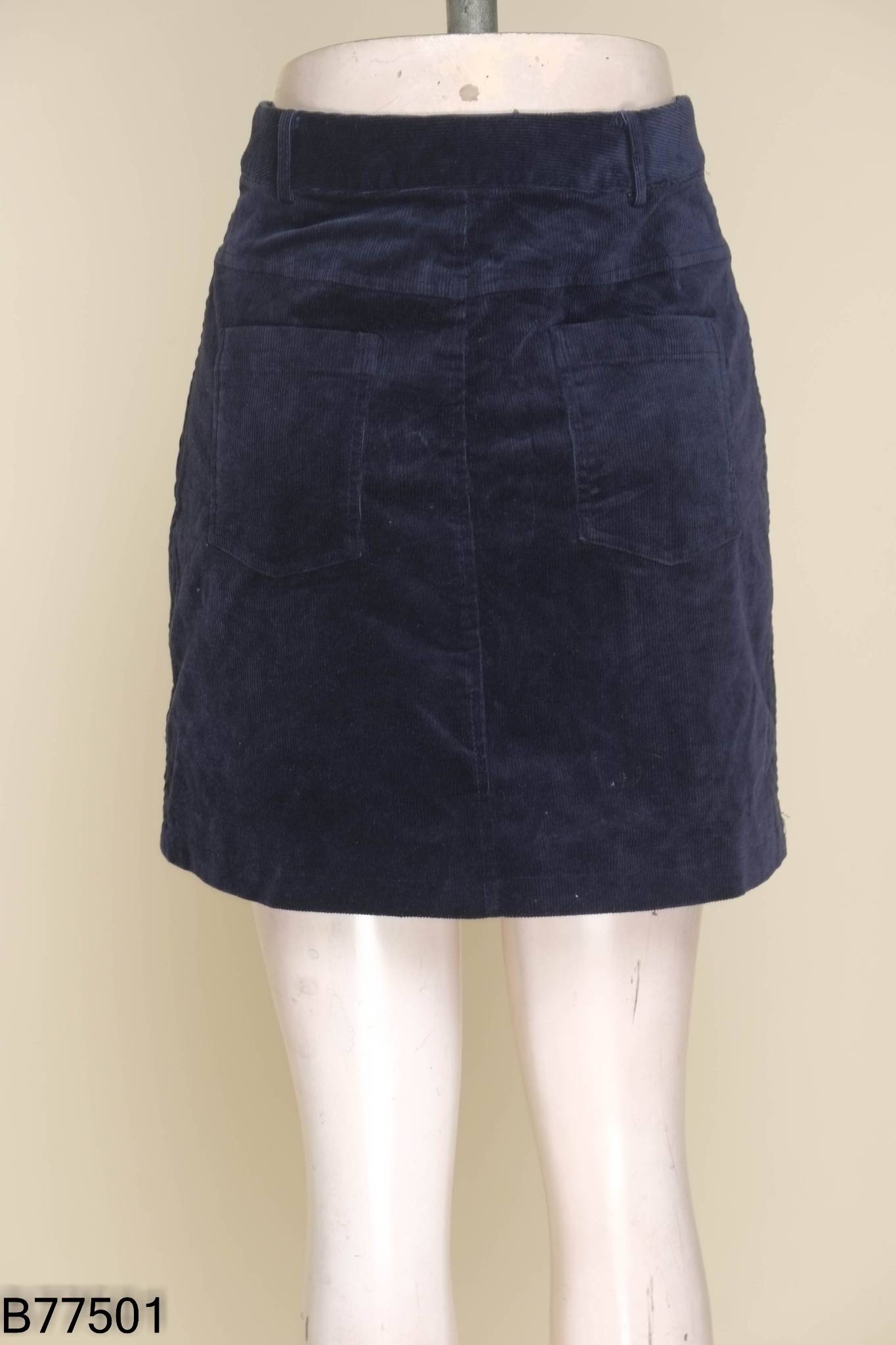 Chân váy ADORE DRESS xanh nhung tăm