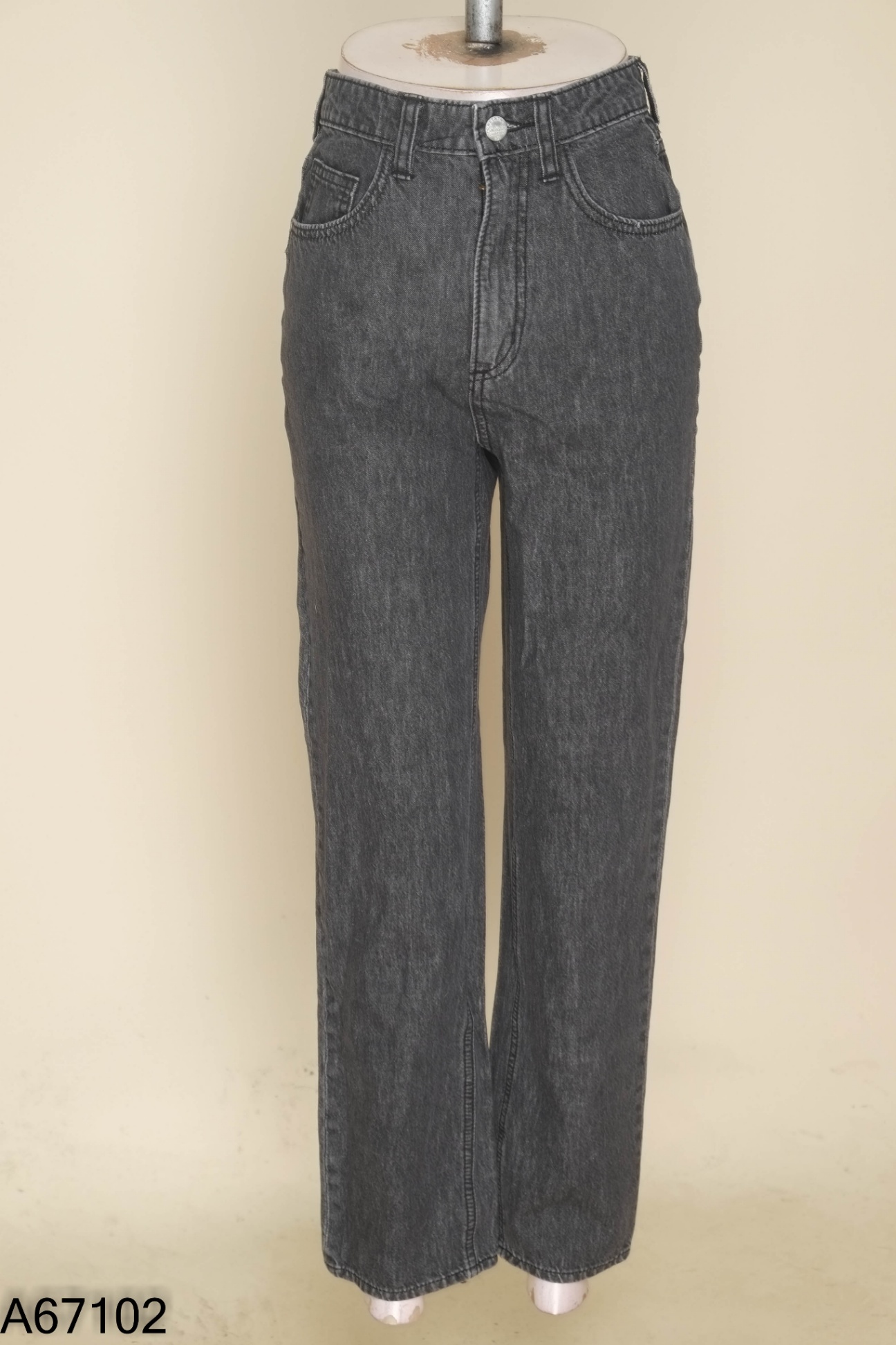 Quần jeans NET xám trơn