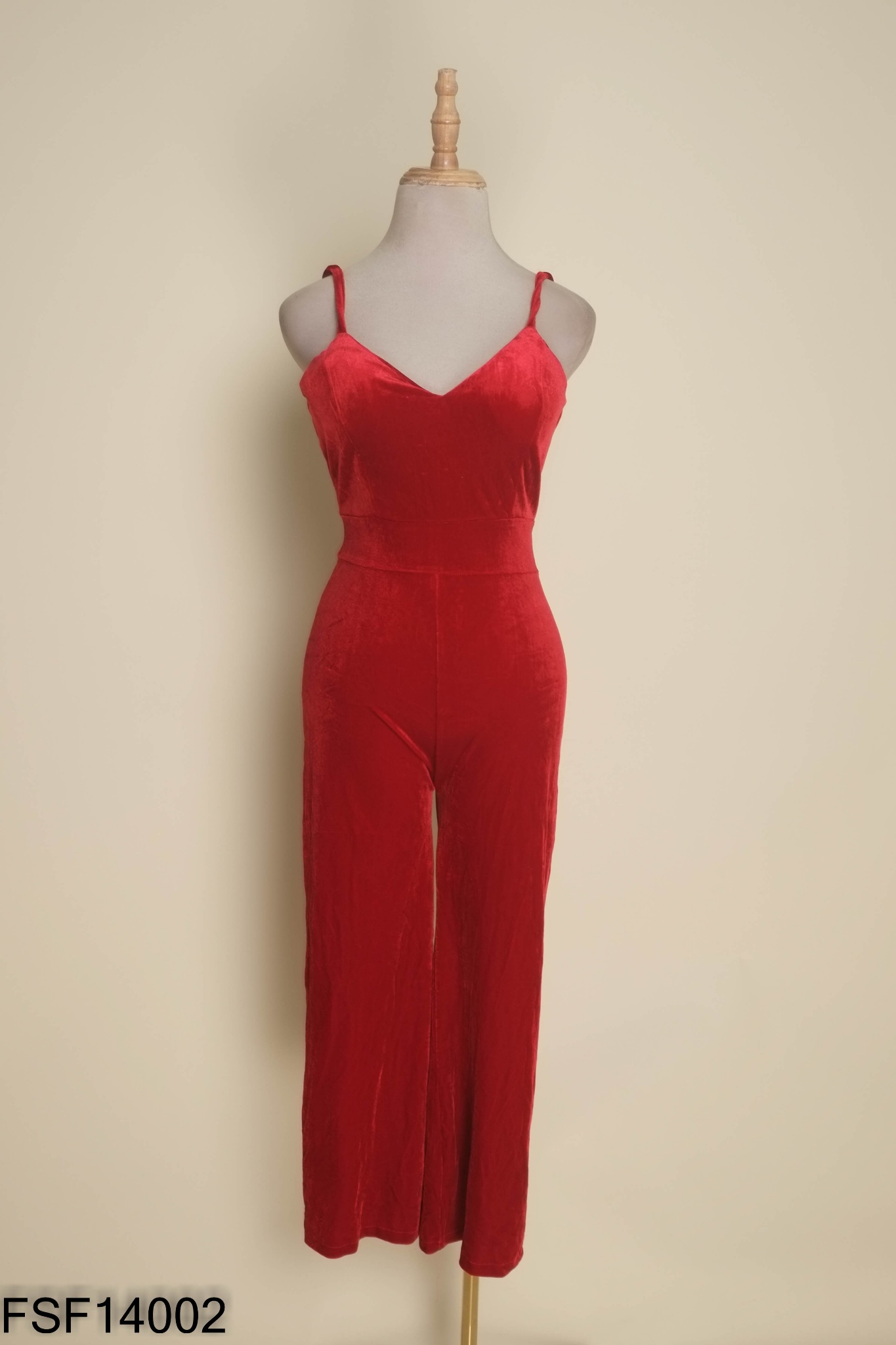 Jumpsuits quần đỏ 2 dây