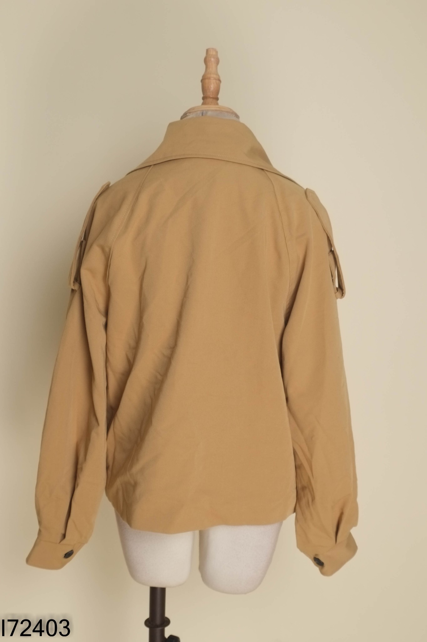 Áo khoác TIIN nâu cổ vest