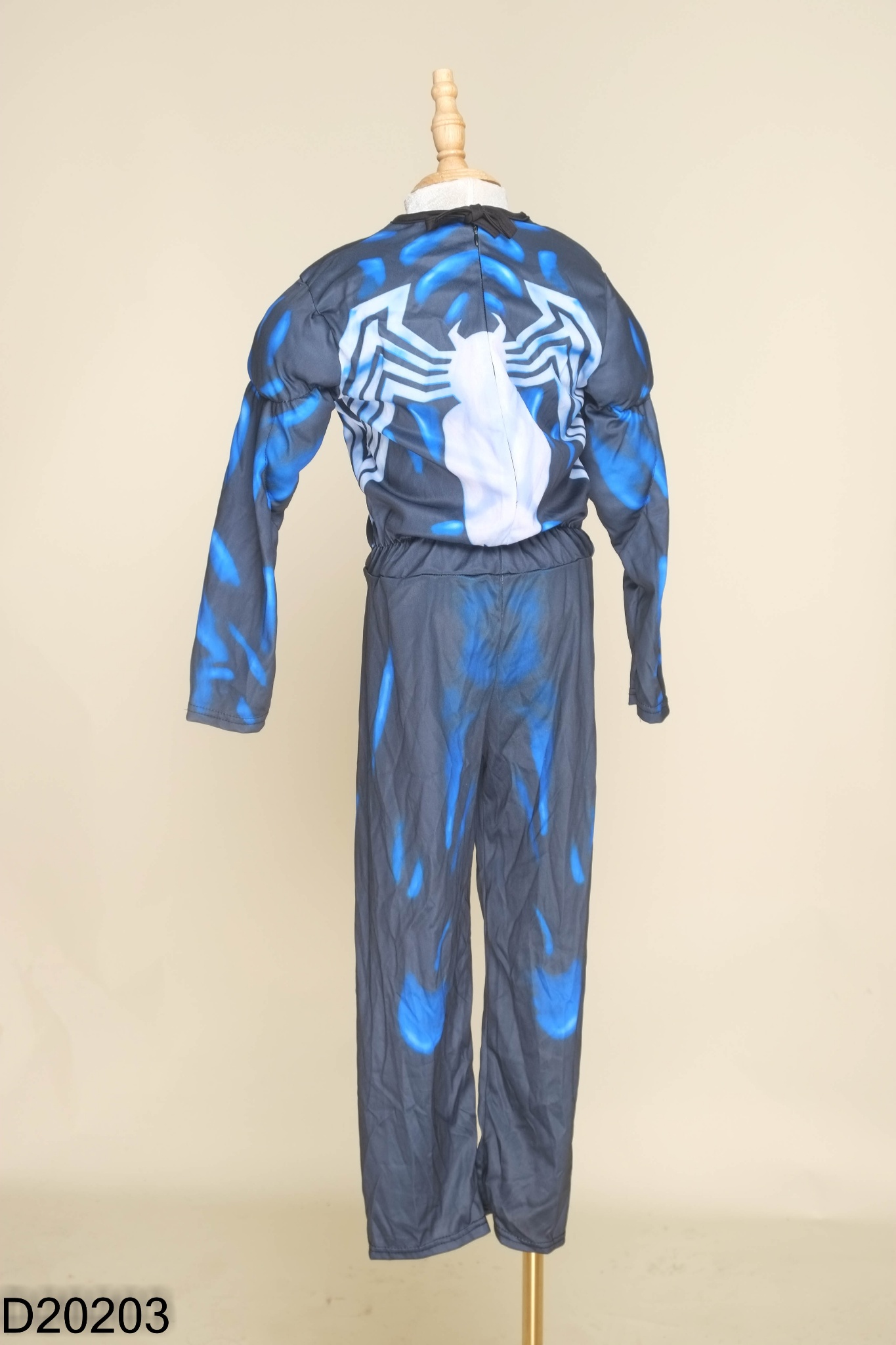 Bodysuits đen phối xanh kid