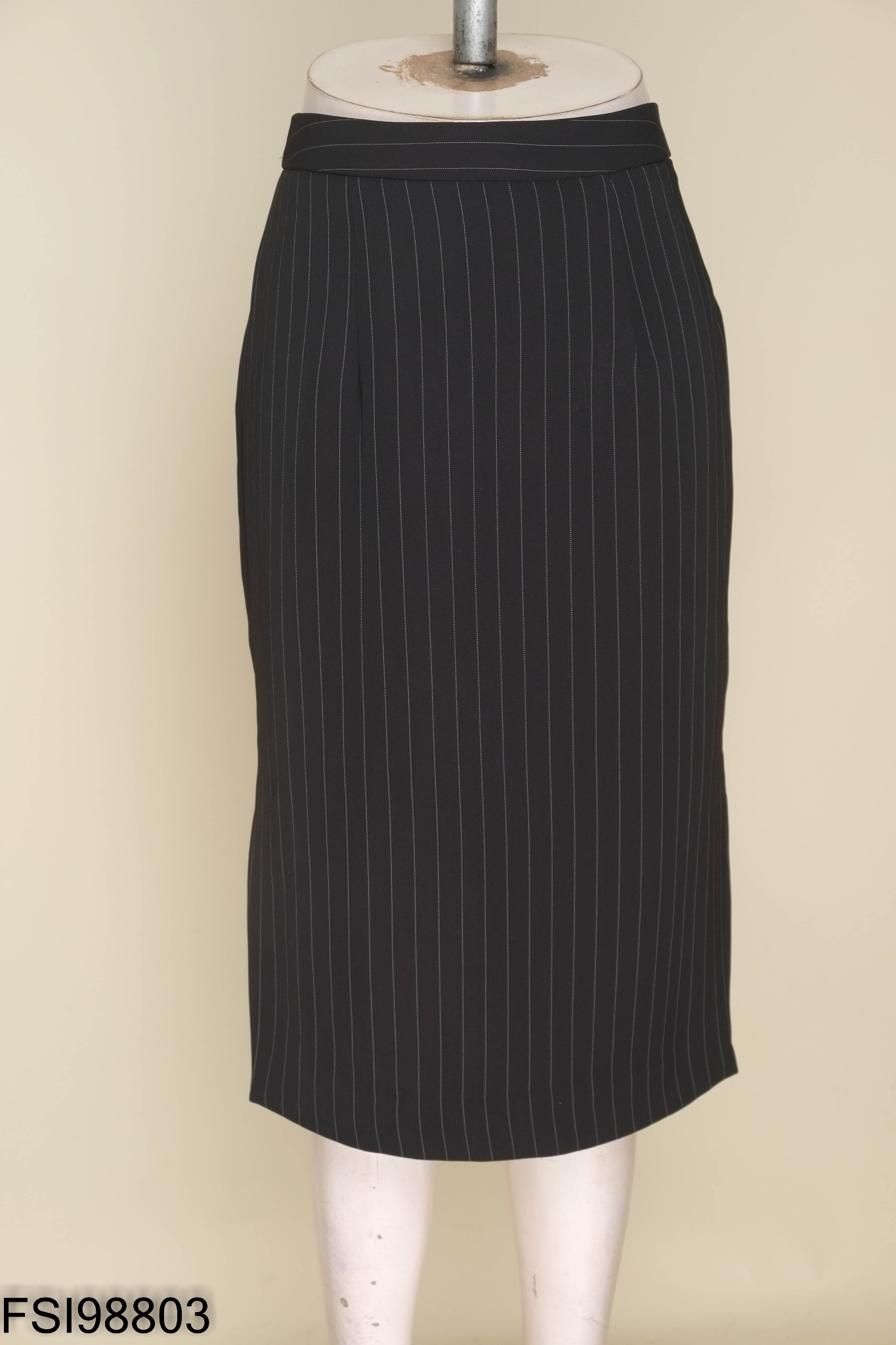 Chân váy ELISE đen sọc trắng