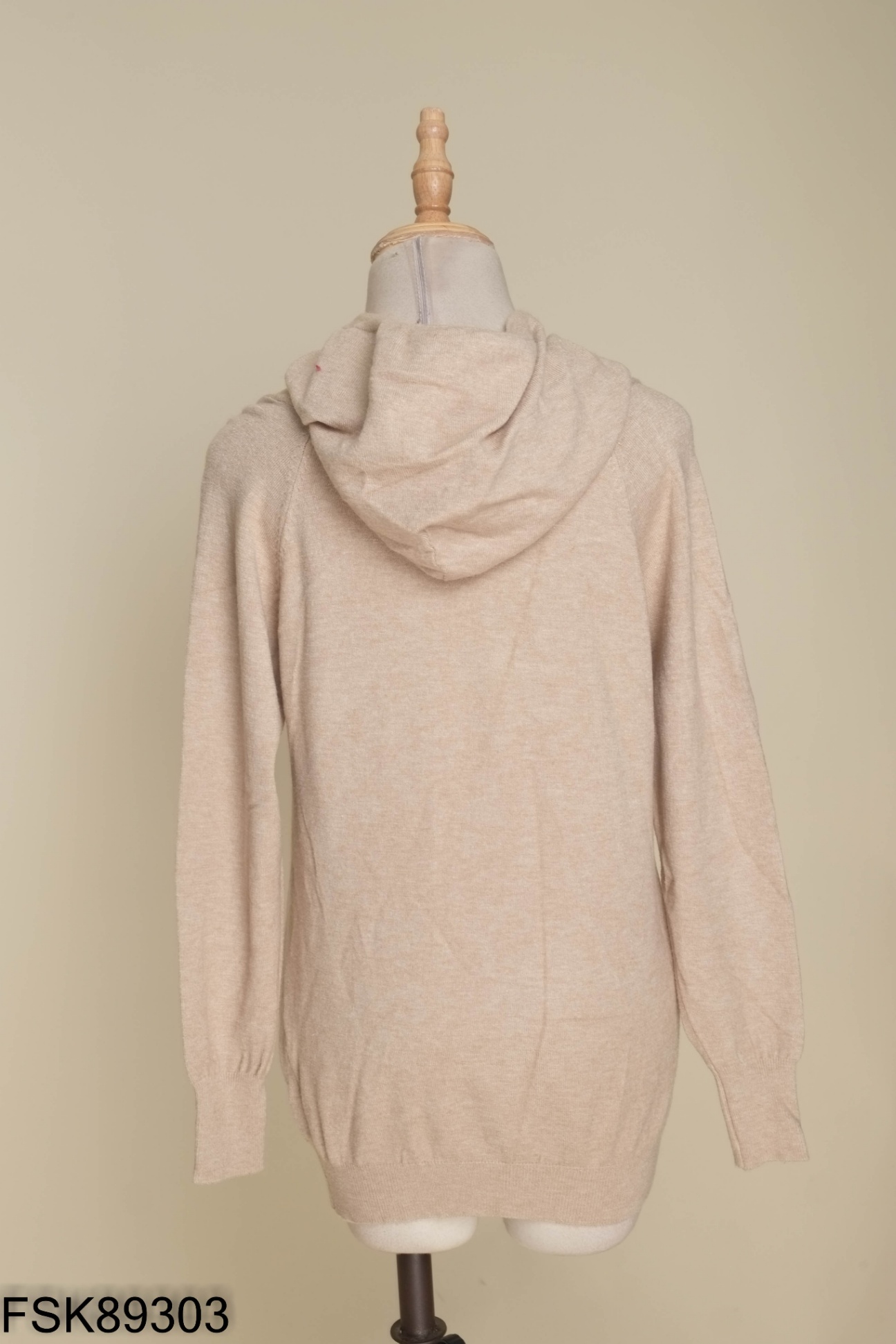 Áo hoodies len nâu