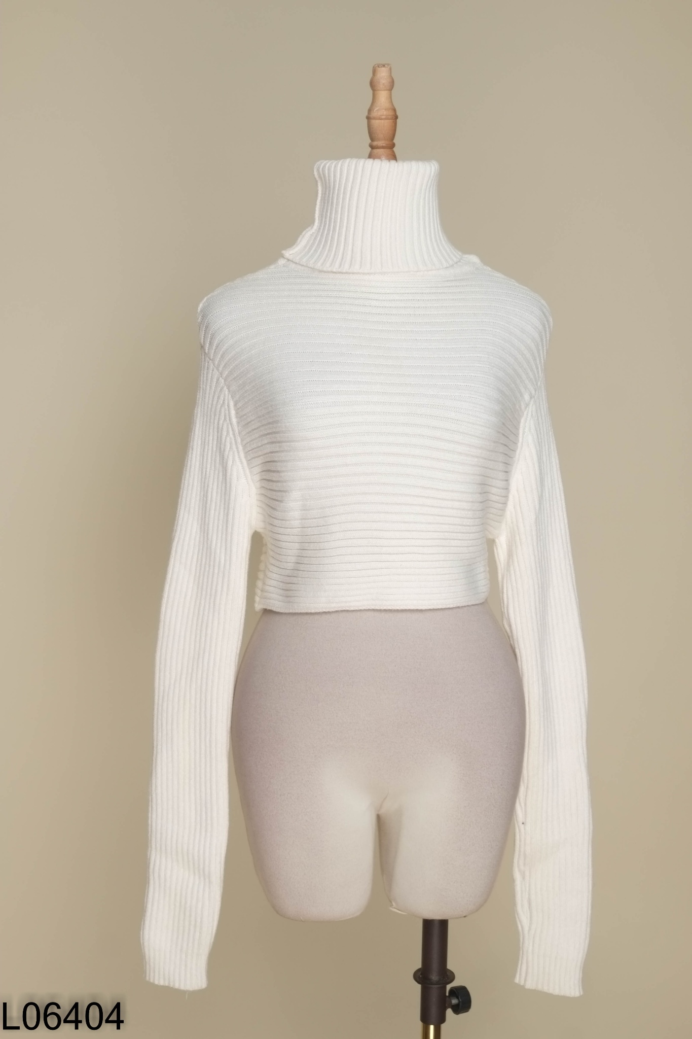 Áo len be croptop