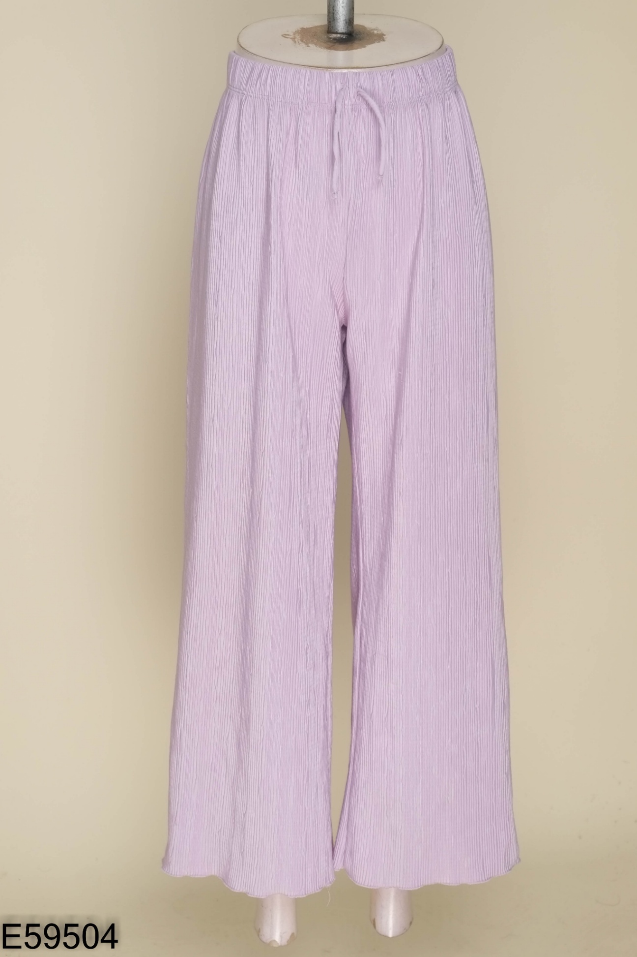Quần tím ZARA dập ly