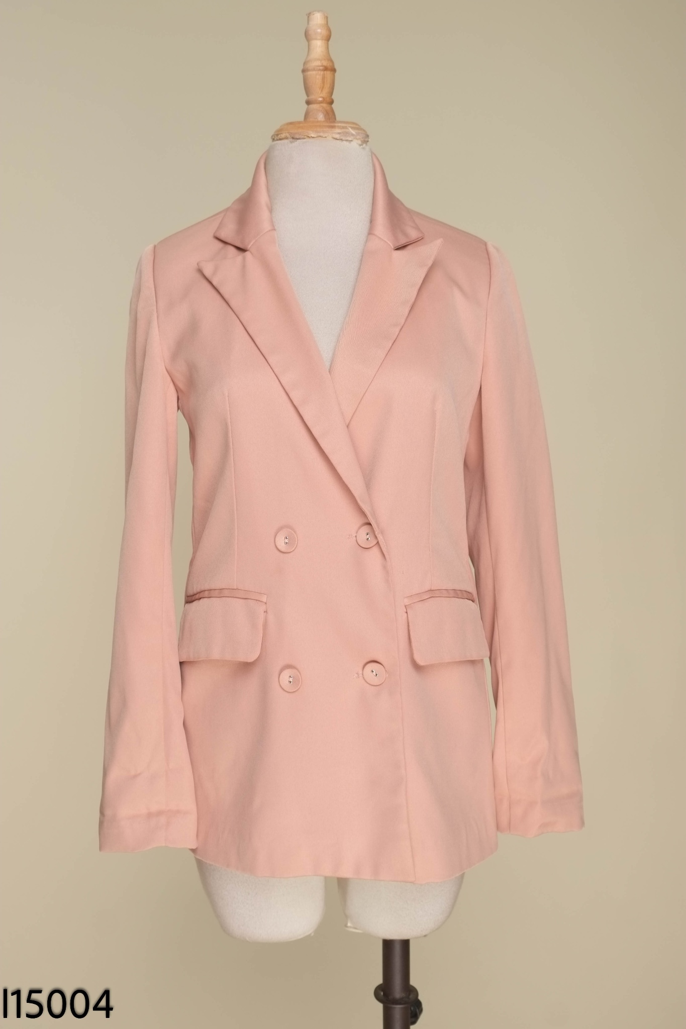 Áo blazer REU BY H hồng phấn