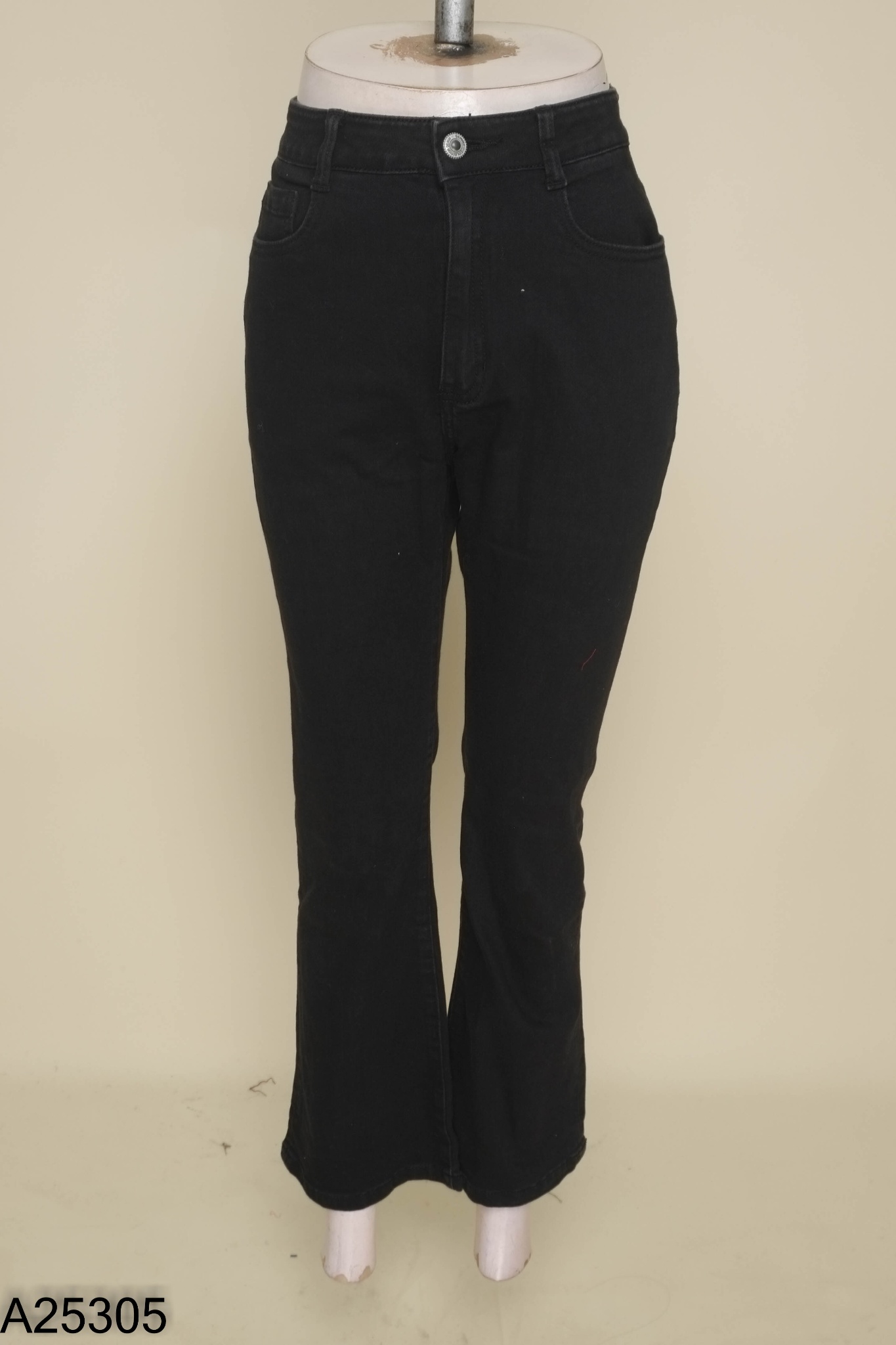 Quần jeans GEN VIET đen trơn