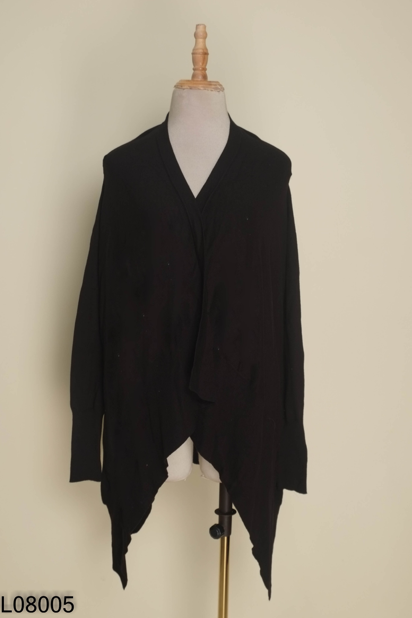 NEWTAG Áo cardigan ZARA len đen