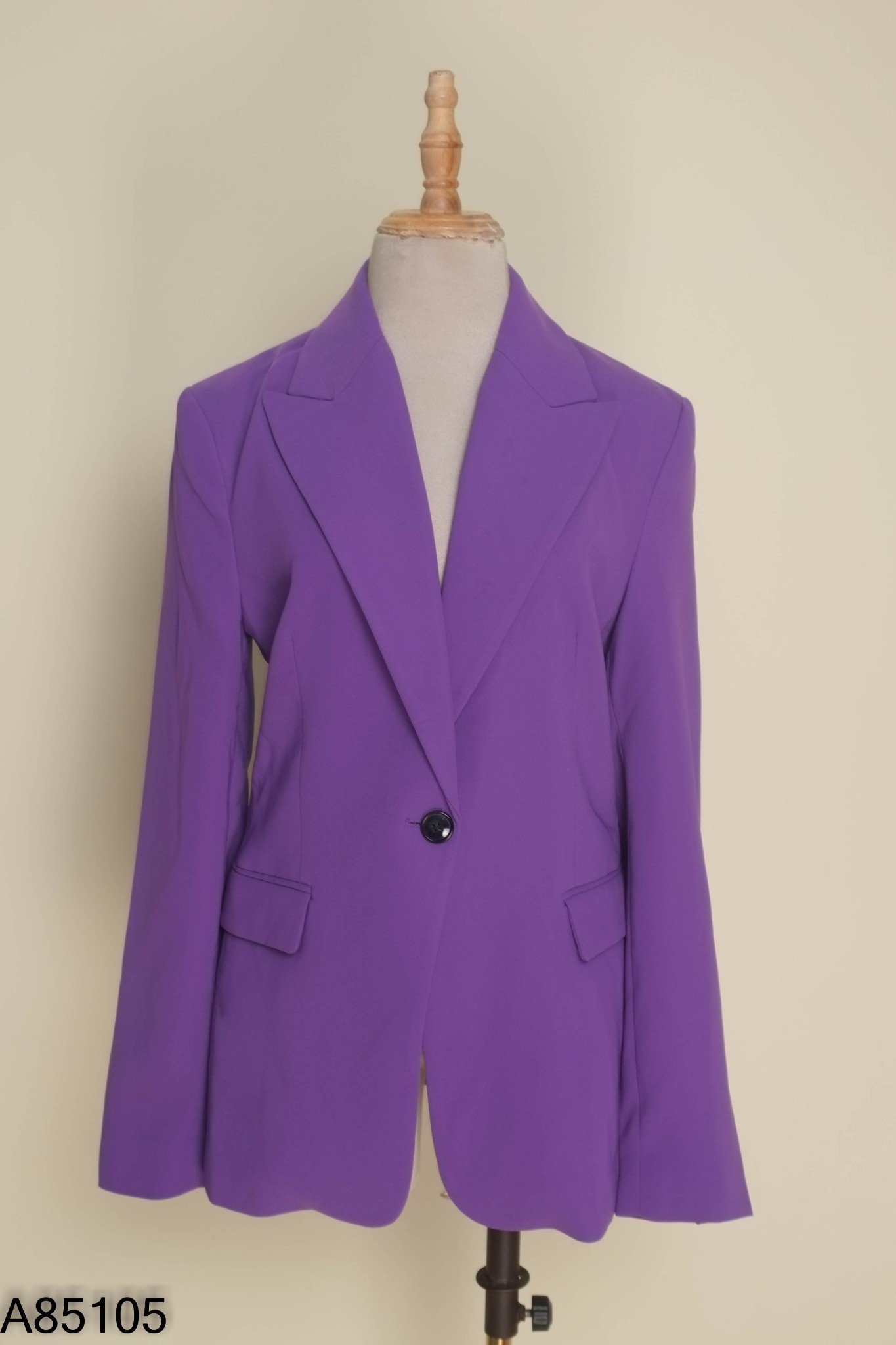 Áo blazer MANGO tím