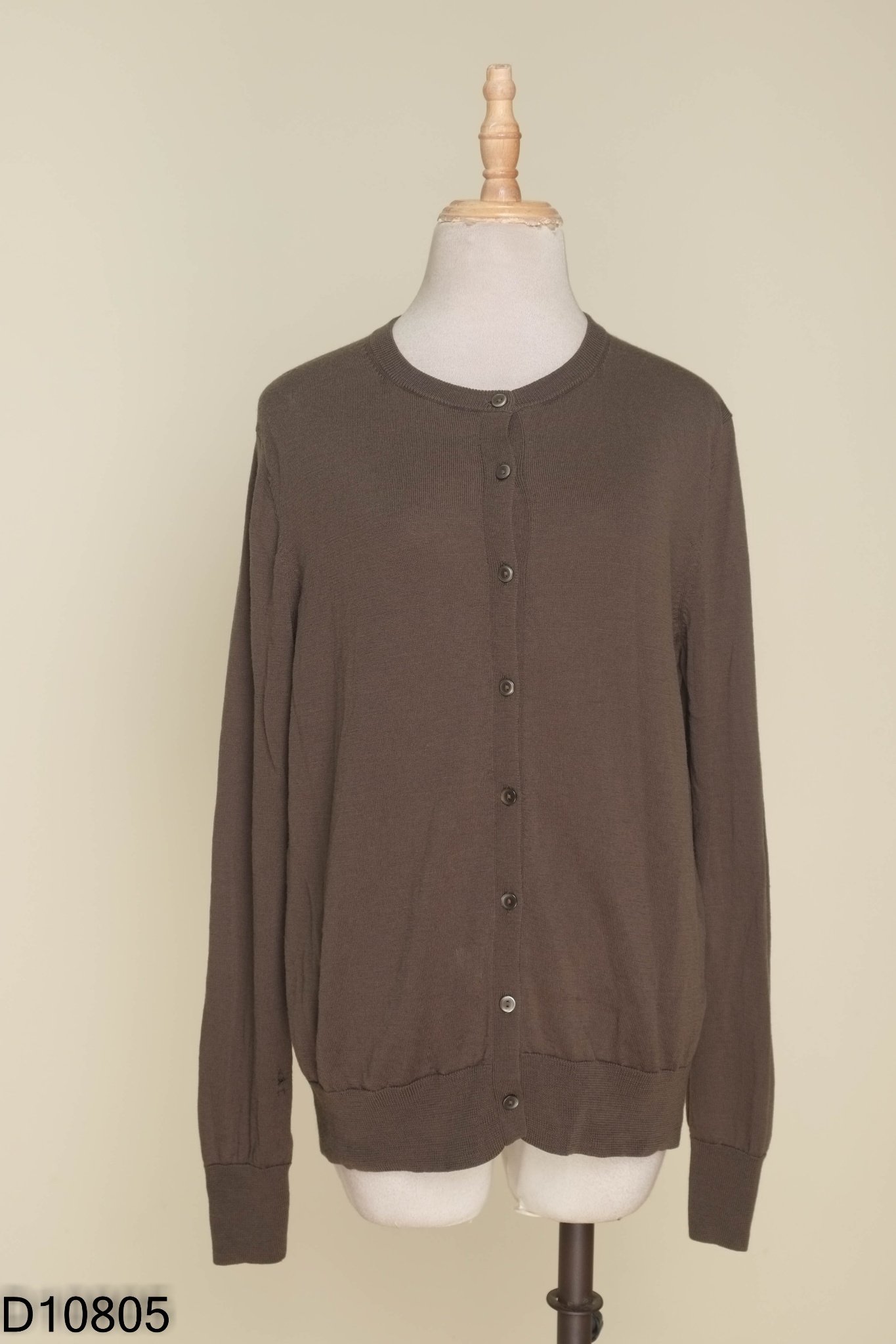 Áo cadigan len UNIQLO xanh rêu