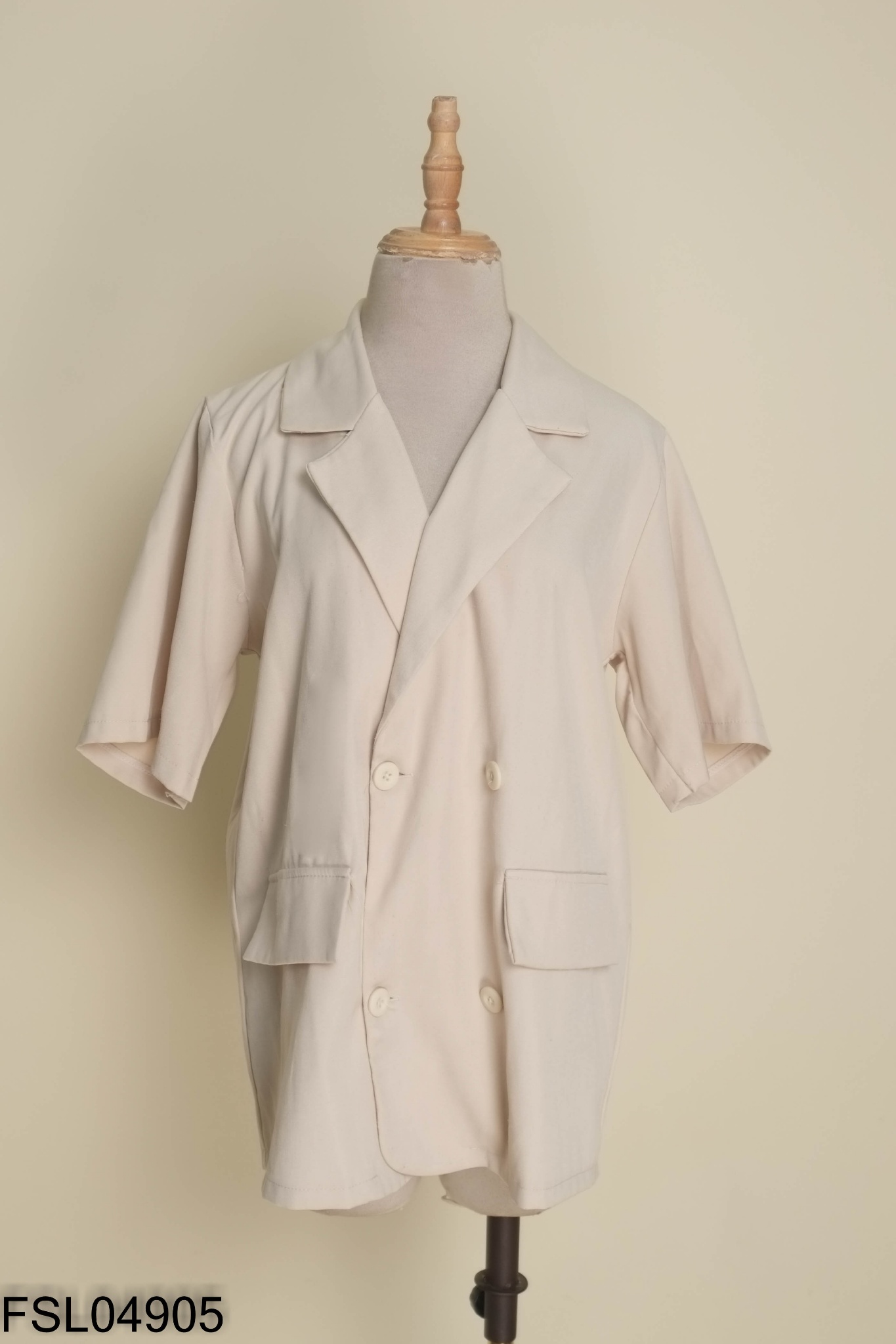 Áo khoác vest AN XING be cộc tay