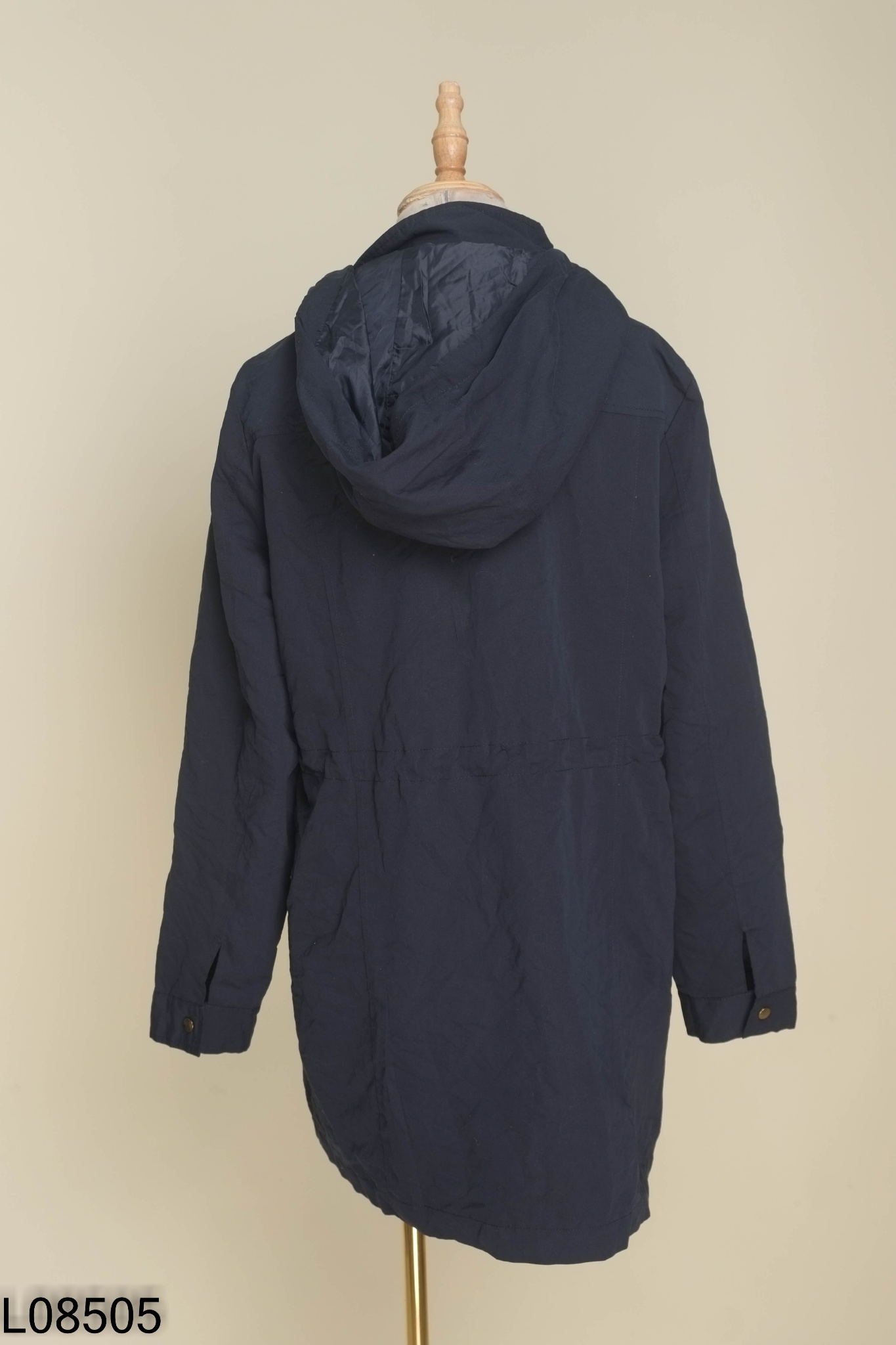Áo khoác dù VERO MODA xanh than dài
