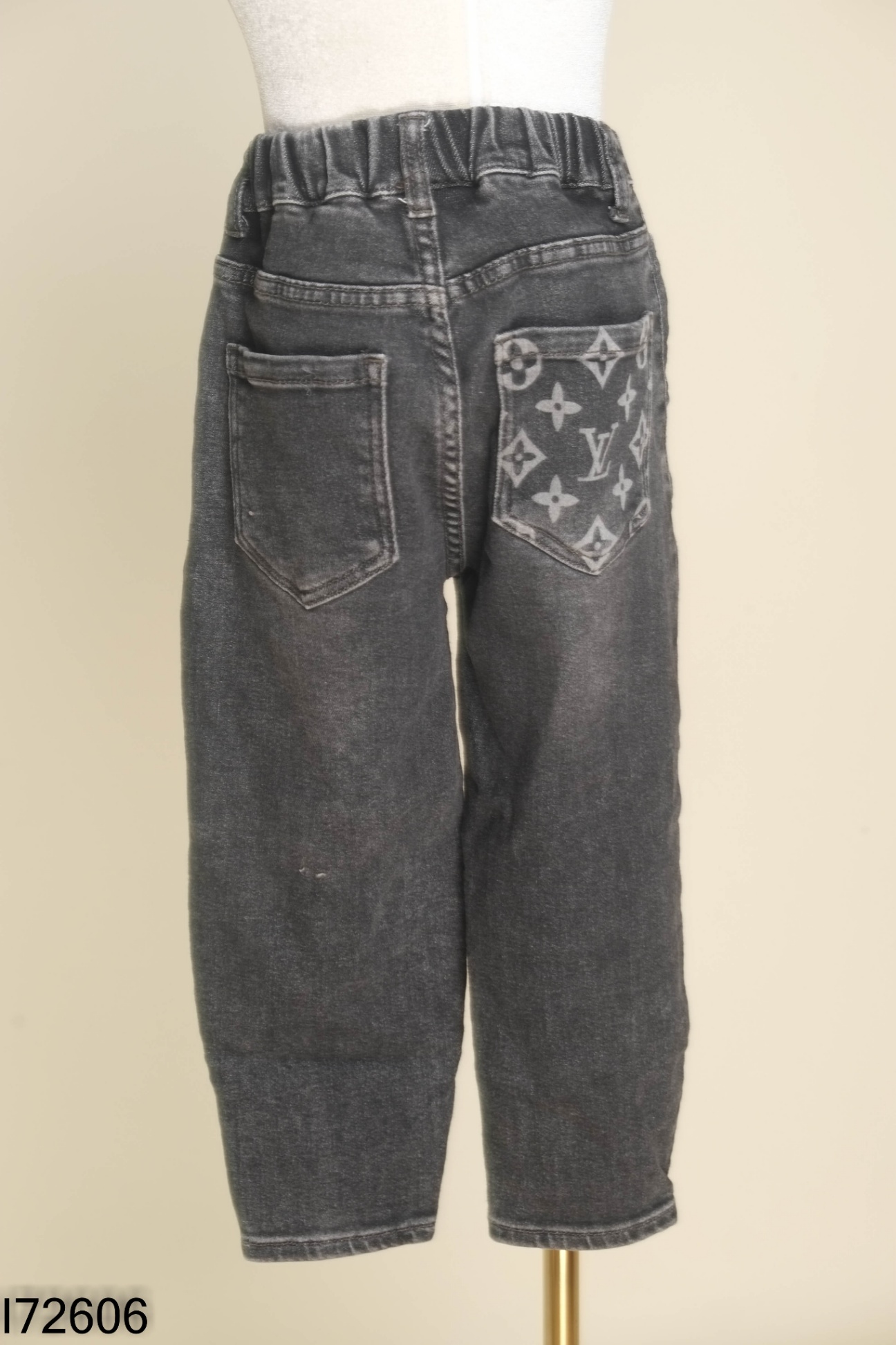 Quần jeans xám rách KIDS