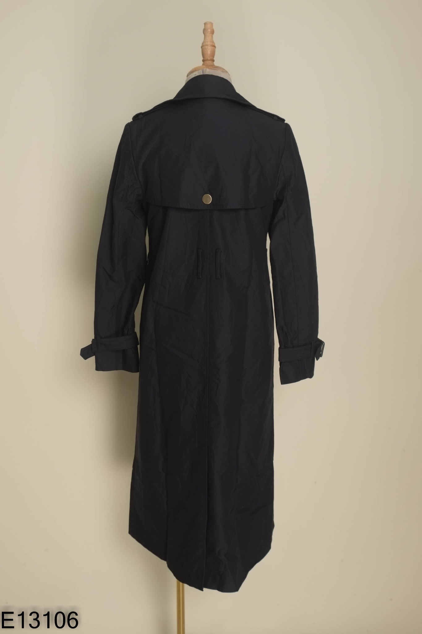 Áo mangto ESONS xanh cổ vest