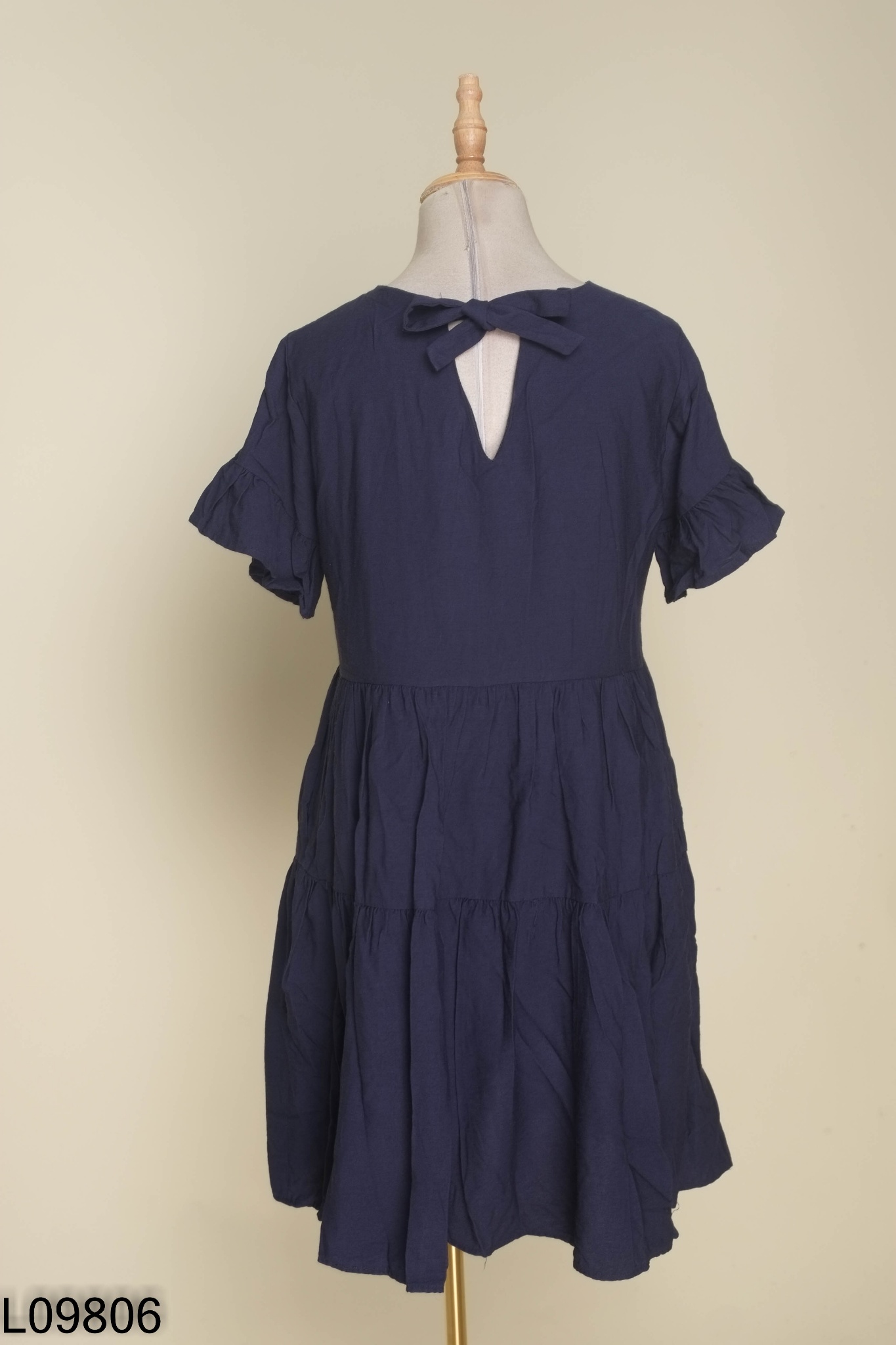 Váy baby doll xanh than