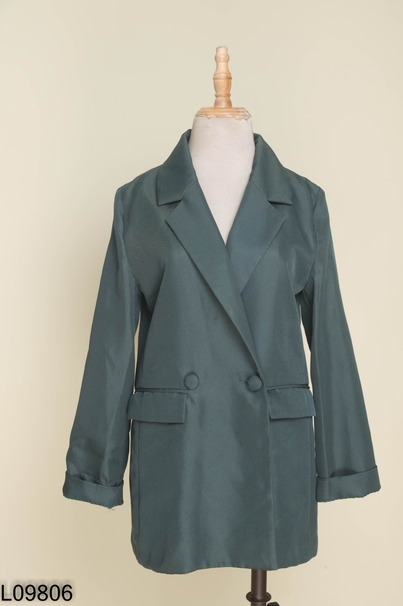 Áo blazer 92 WEAR xanh lá