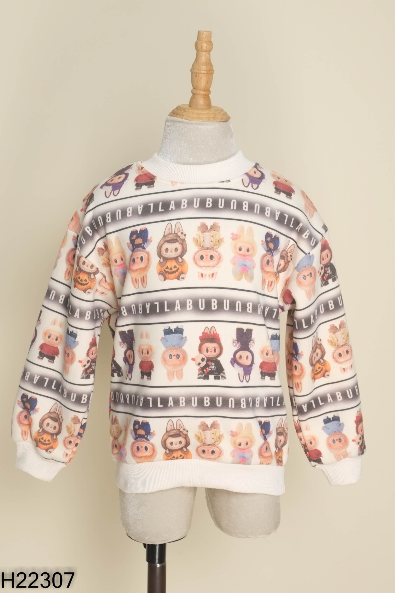 NEWTAG Áo nỉ be in hoạt hình KIDS