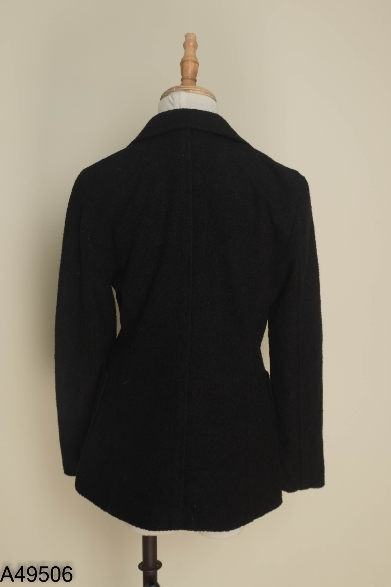 Áo khoác vest dạ BLEU CLUB đen