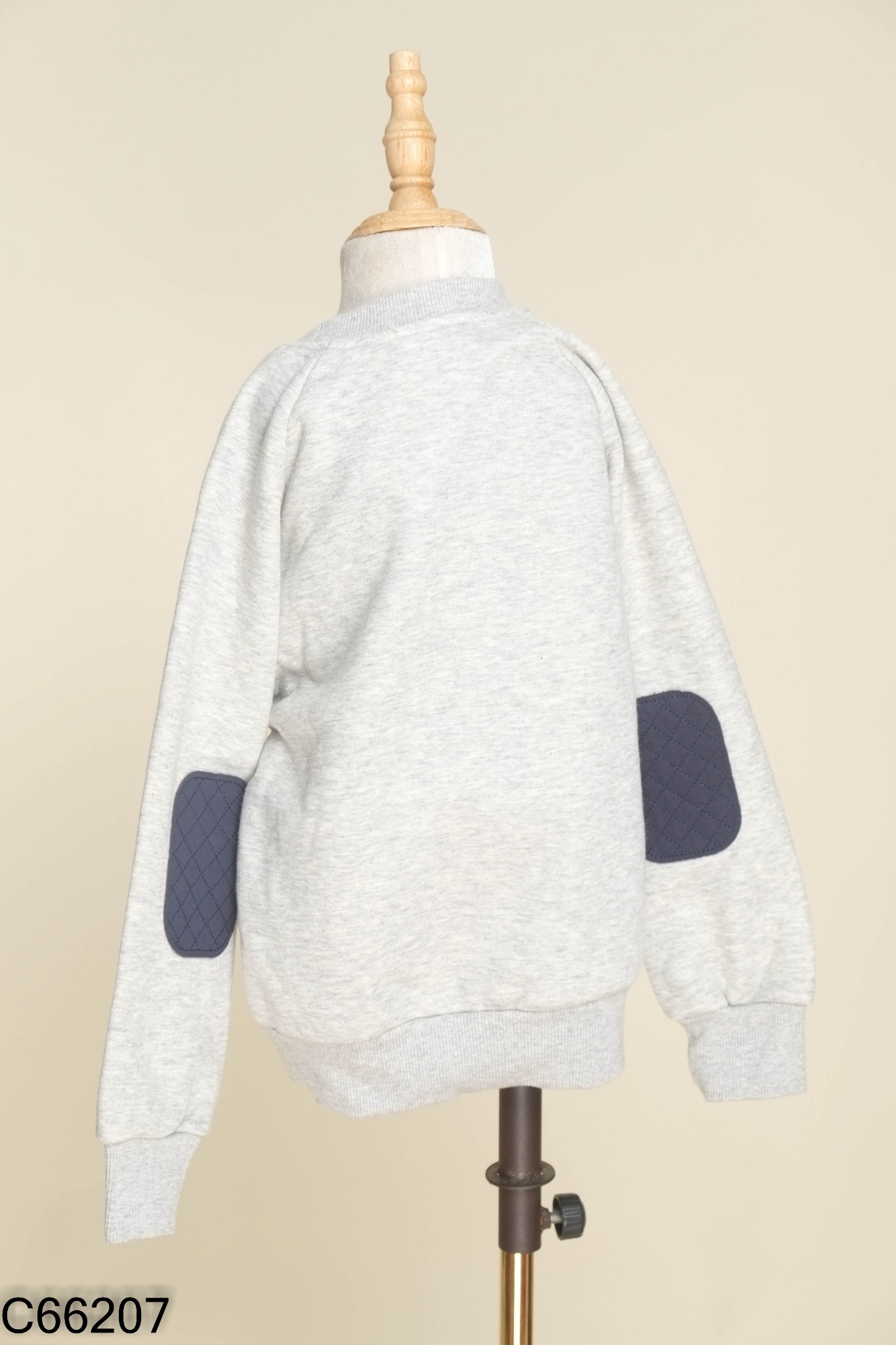NEWTAG Áo nỉ xám phối họa tiết KIDS
