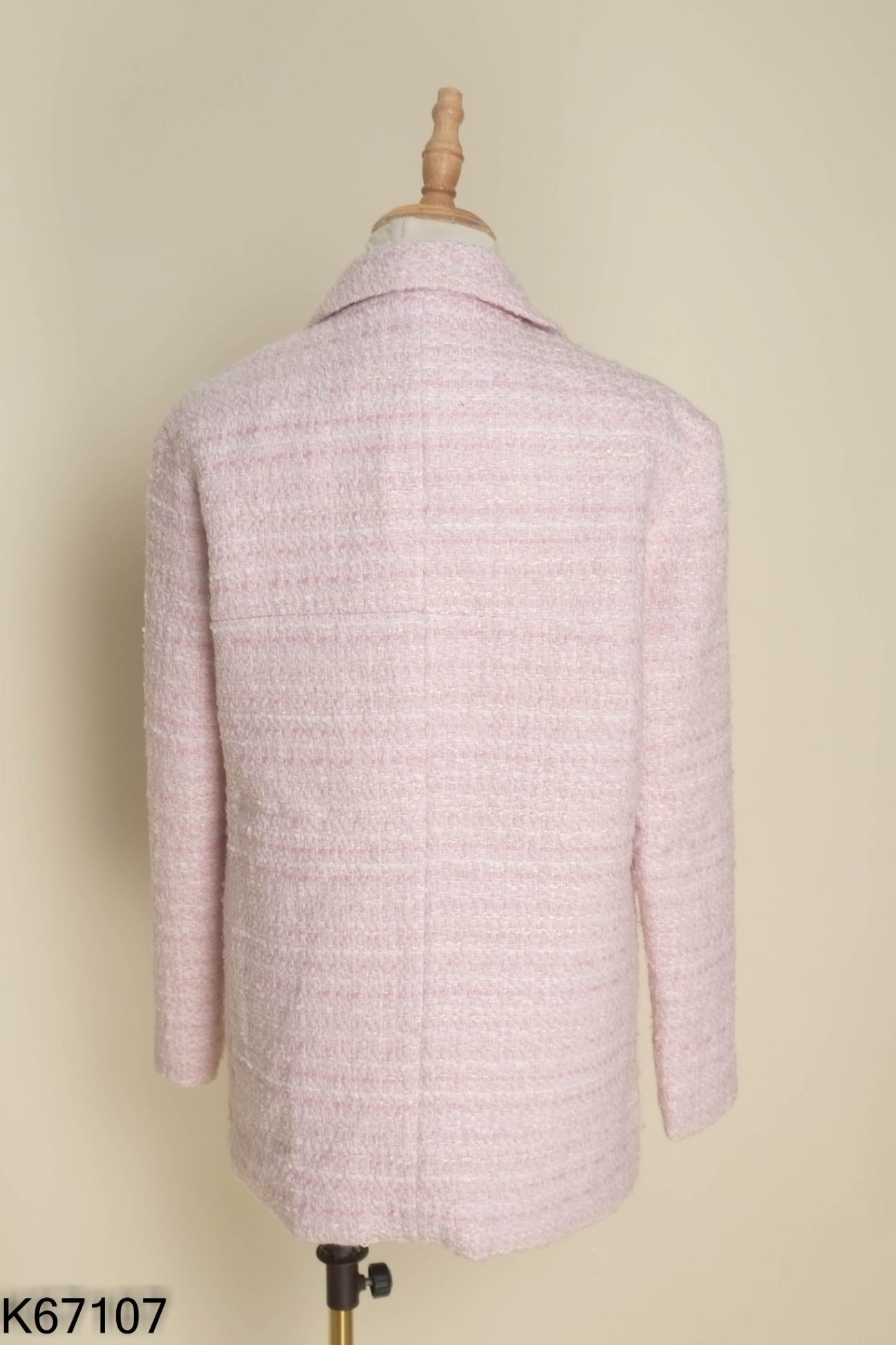 Áo khoác vest dạ hồng