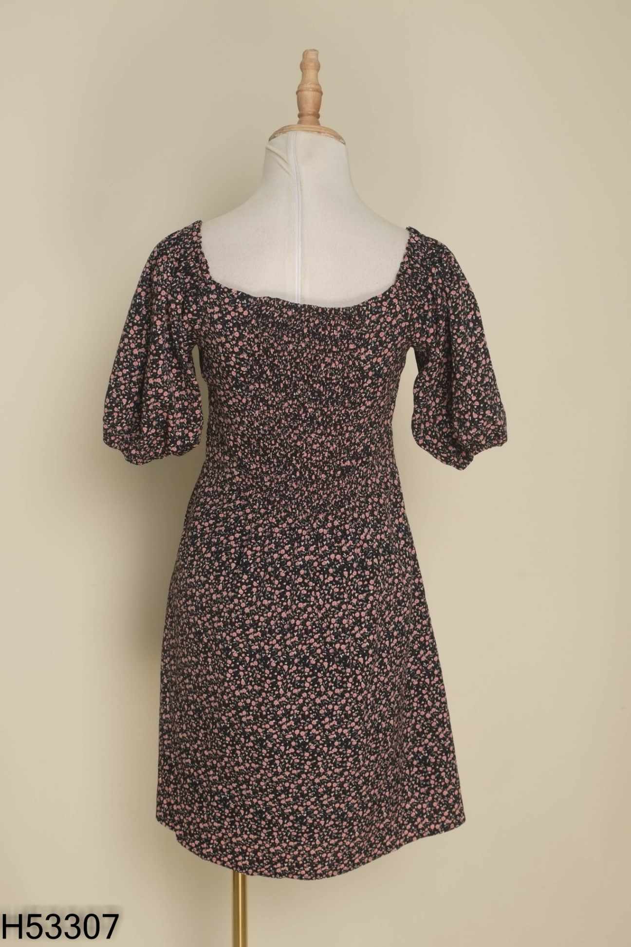 Váy đen ADORE DRESS hoa tím