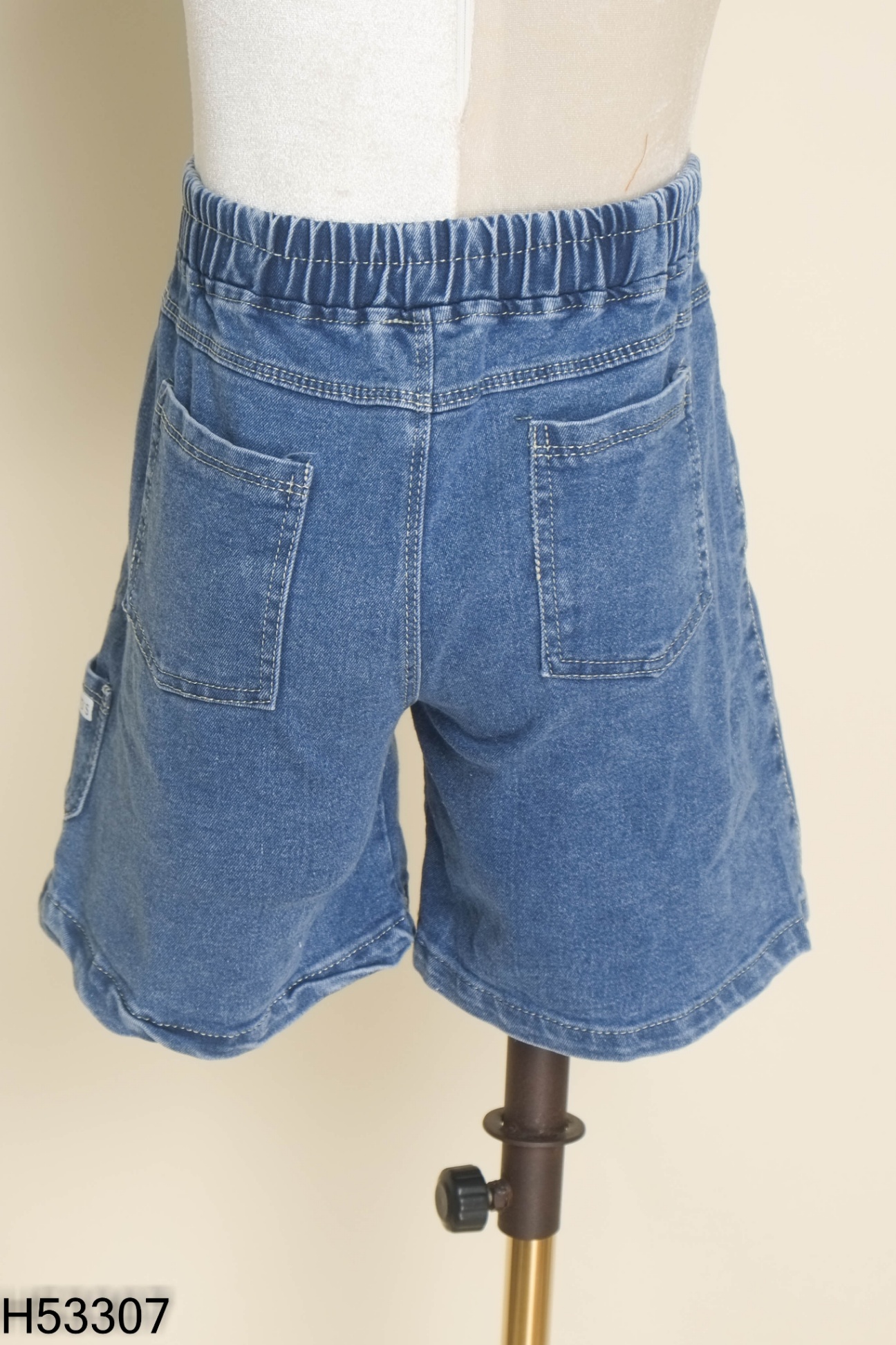 Quần shorts jeans xanh KIDS