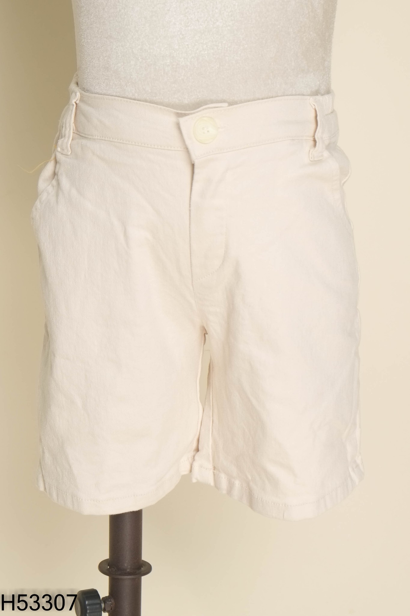 Quần shorts kaki trắng kem KIDS
